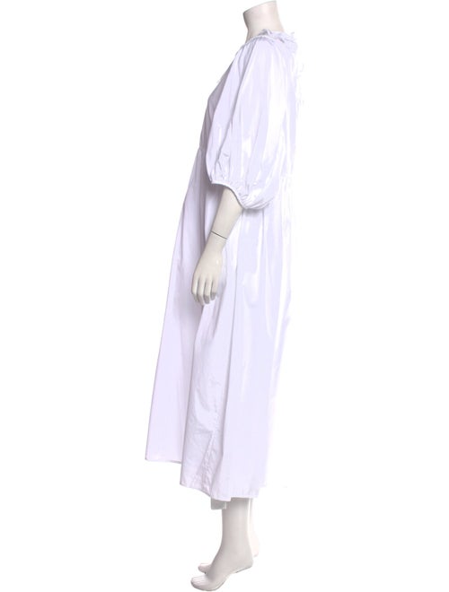 Cecilie Bahnsen Crew Neck Long Dress