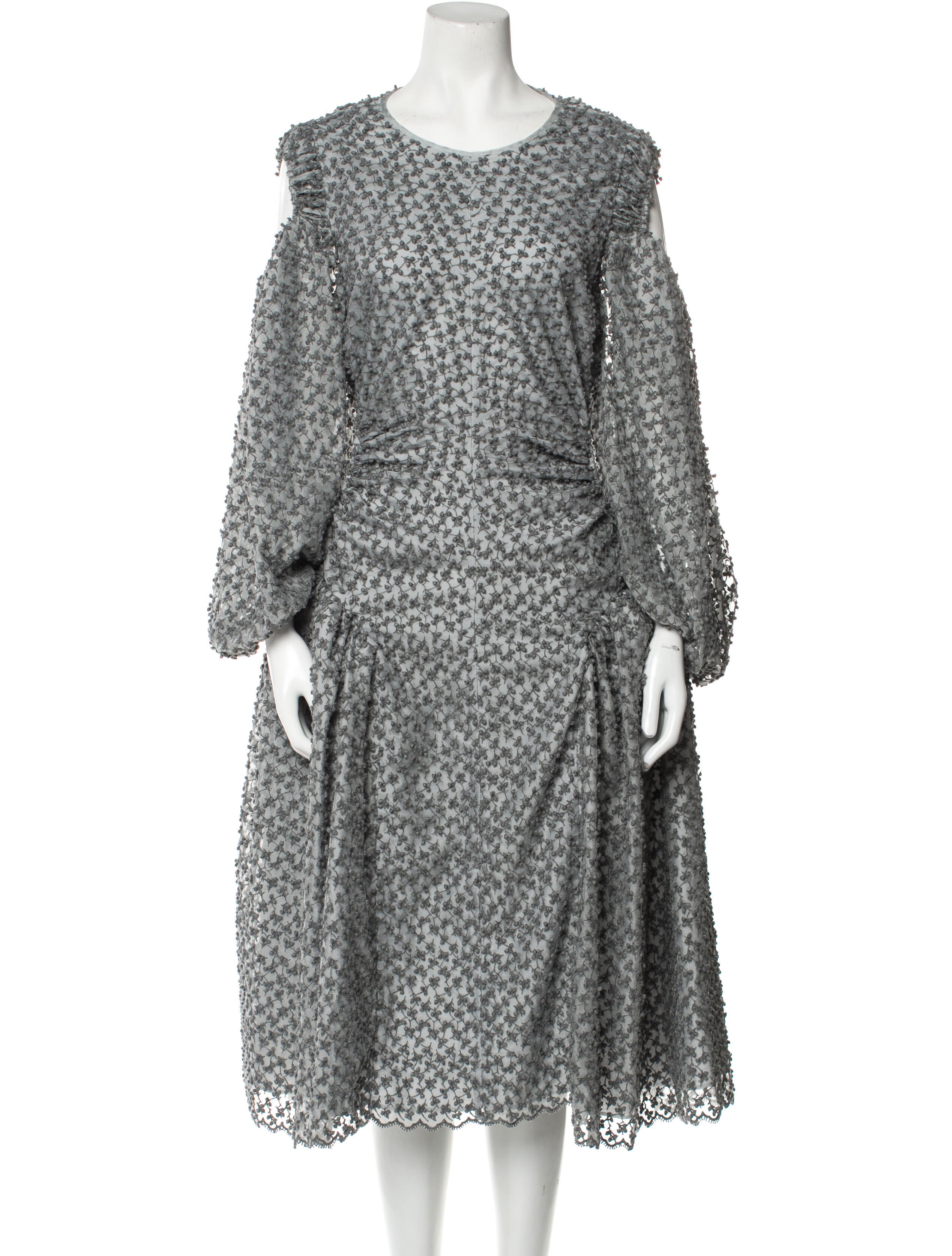 Cecilie Bahnsen Printed Long Dress