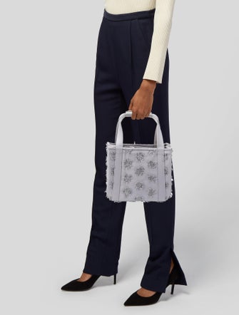 Cecilie Bahnsen x Mackintosh Embroidered Louise Handle Bag