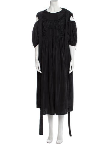 Cecilie Bahnsen Dresses Scoop Neck Long Dress Us2, UK6 | XS