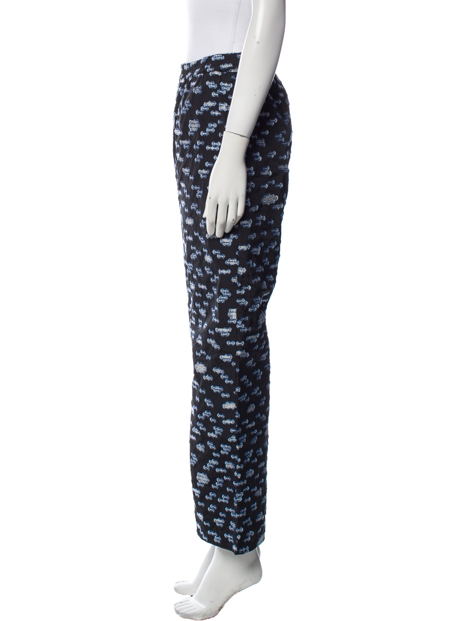 Cecilie Bahnsen Printed Wide Leg Pants w/ Tags