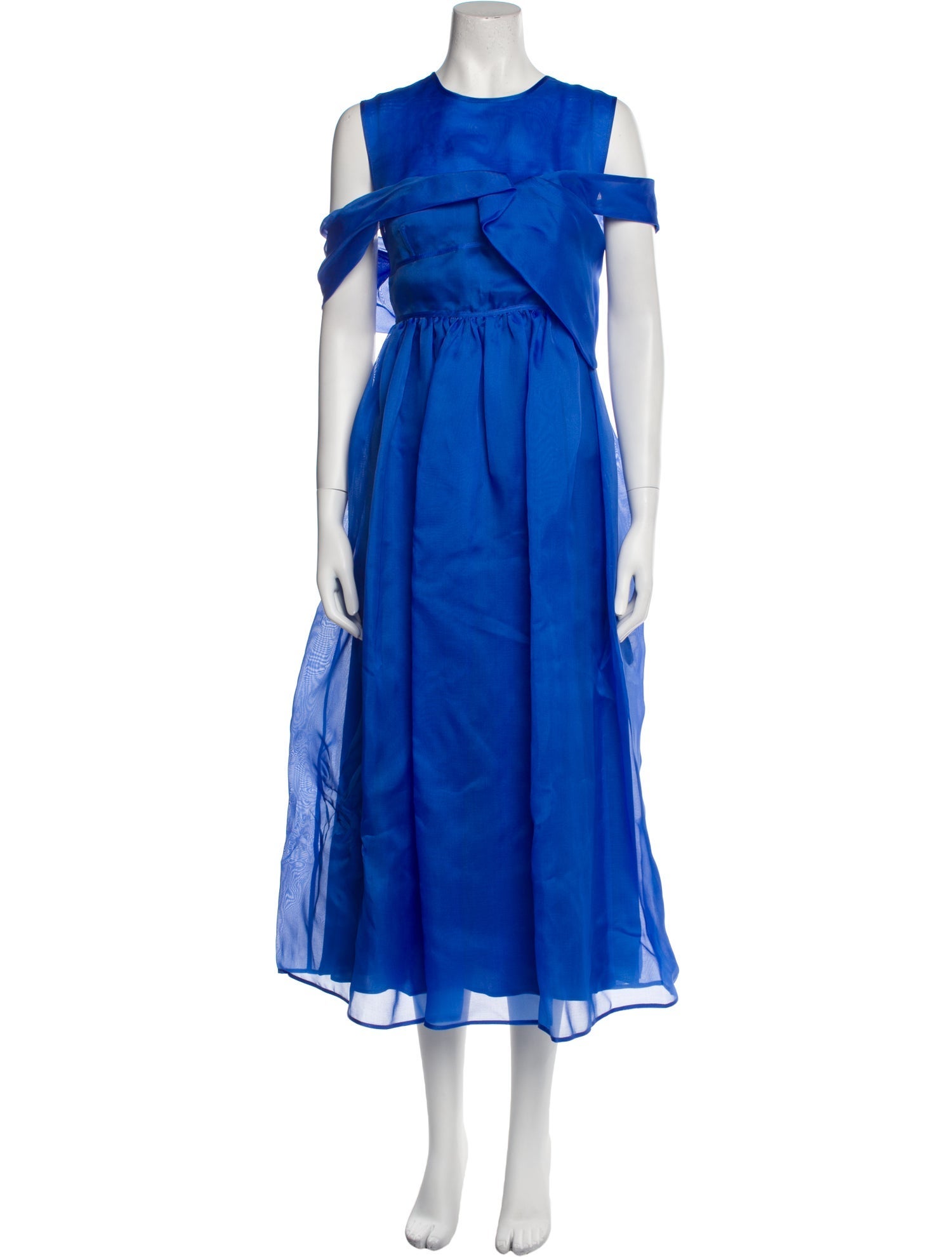 Cecilie Bahnsen Crew Neck Long Dress w/ Tags