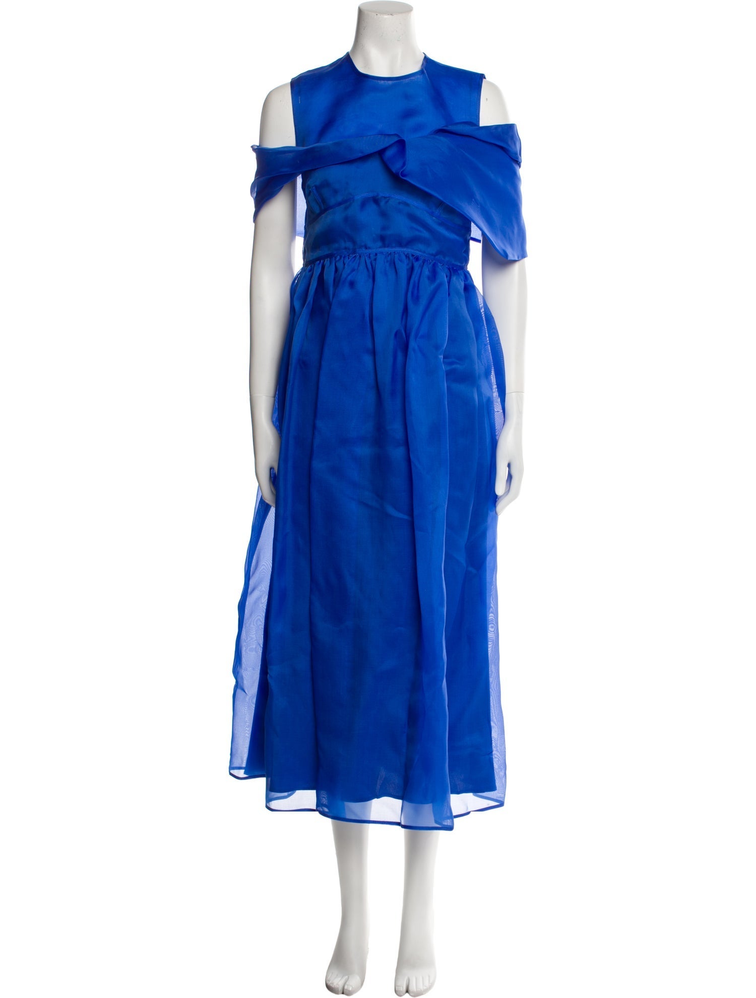 Cecilie Bahnsen Crew Neck Long Dress w/ Tags