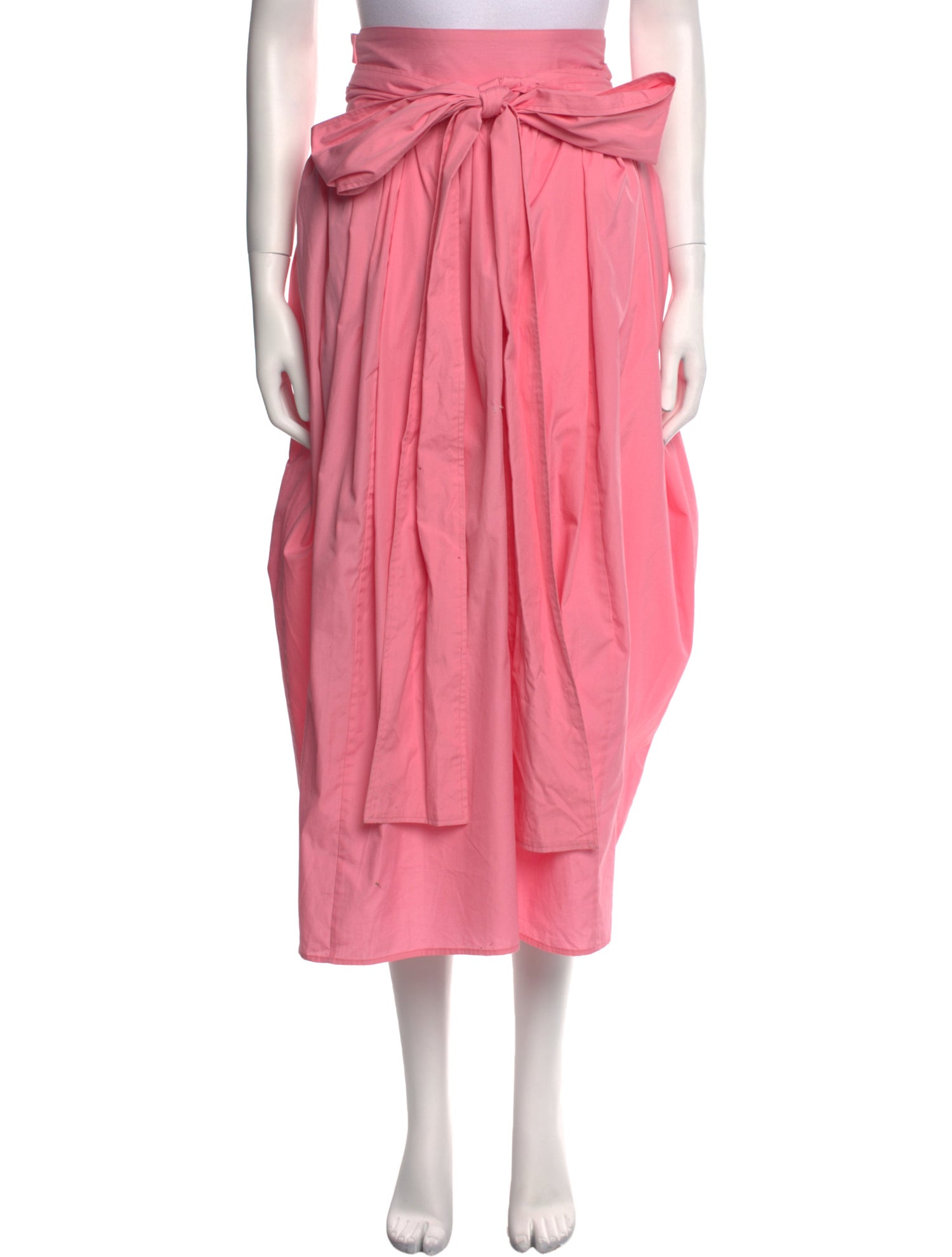 Cecilie Bahnsen Ruffle Embellishment Midi Length Skirt