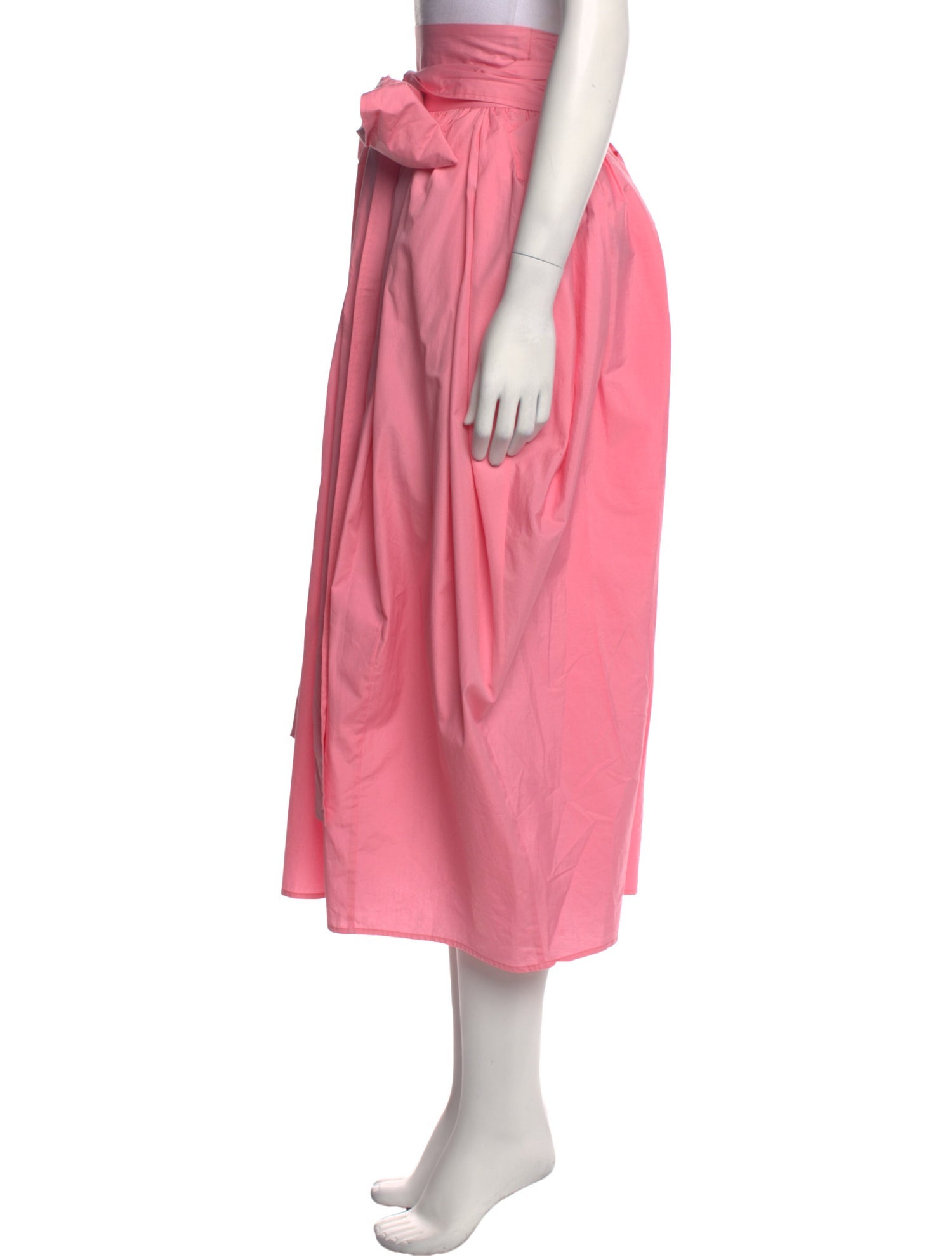 Cecilie Bahnsen Ruffle Embellishment Midi Length Skirt