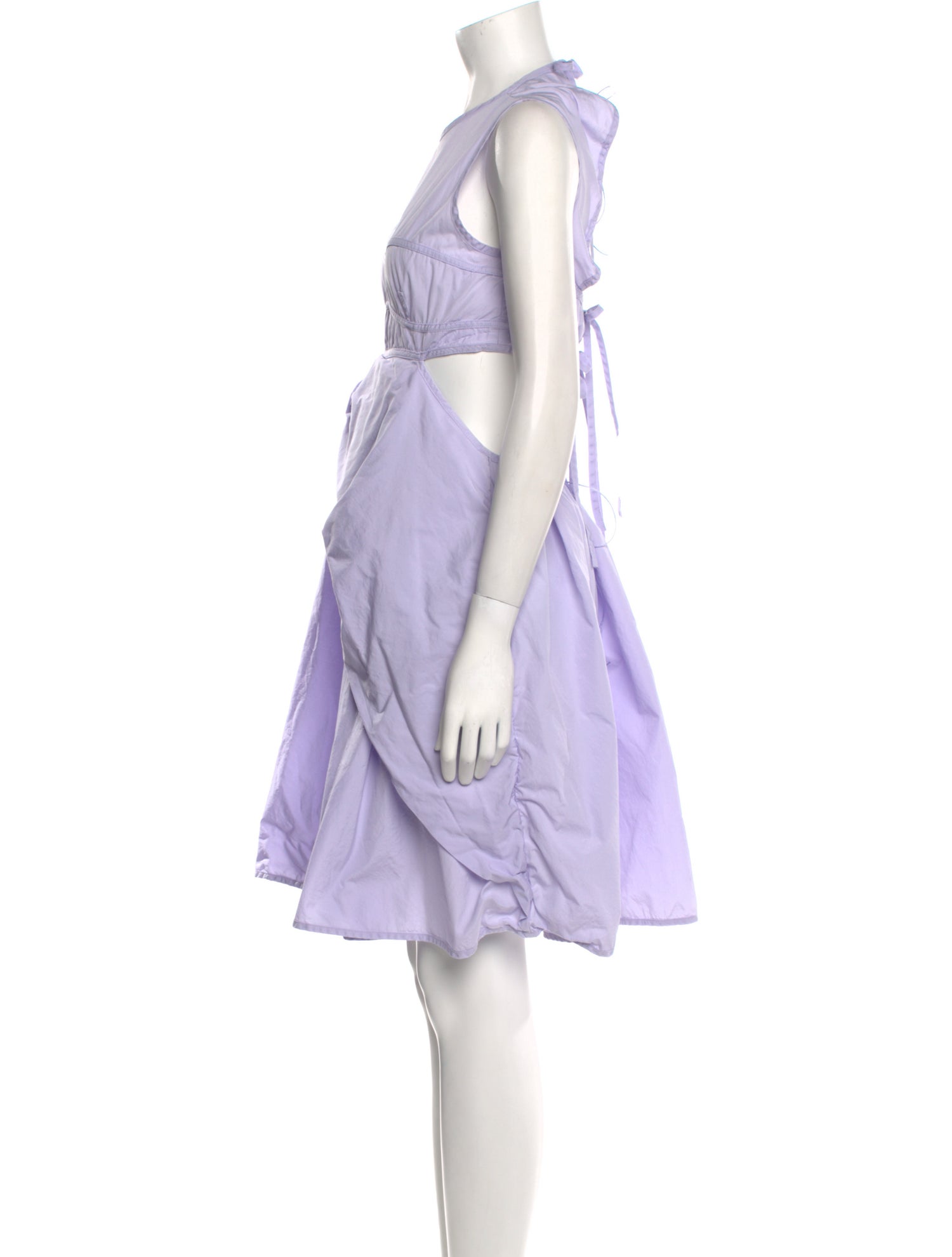 Cecilie Bahnsen Crew Neck Knee-Length Dress