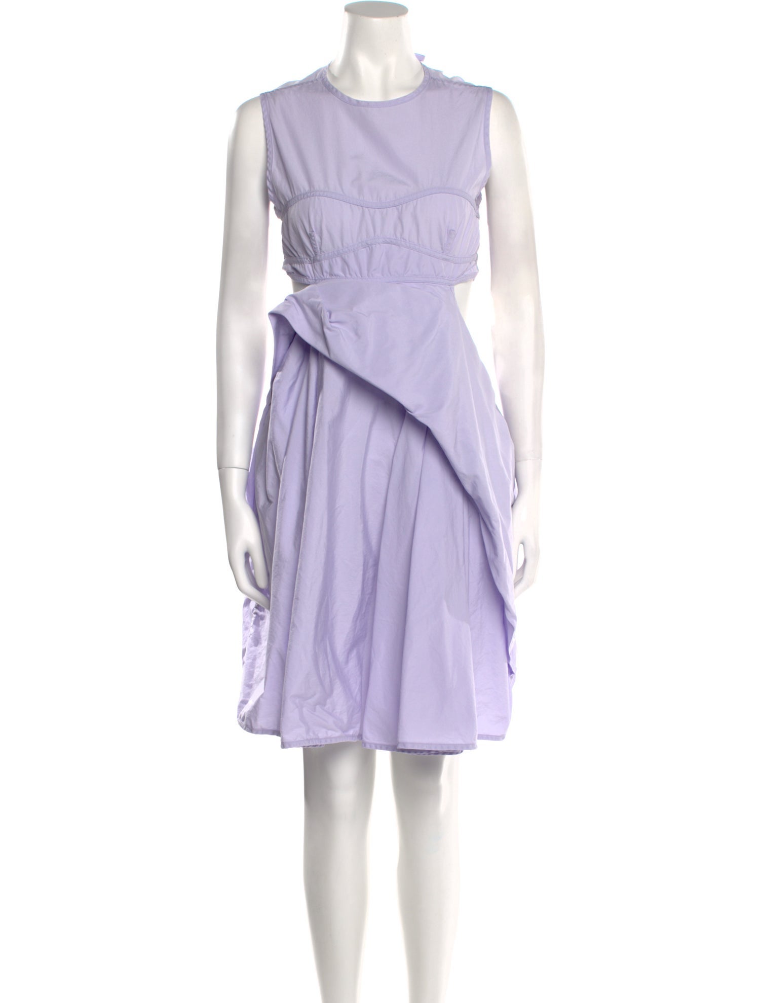 Cecilie Bahnsen Crew Neck Mini Dress