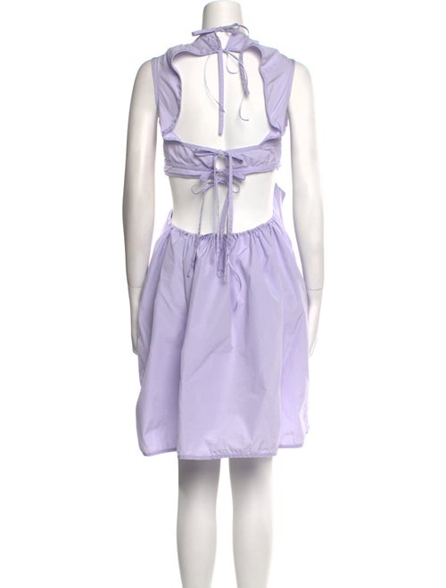 Cecilie Bahnsen Crew Neck Mini Dress