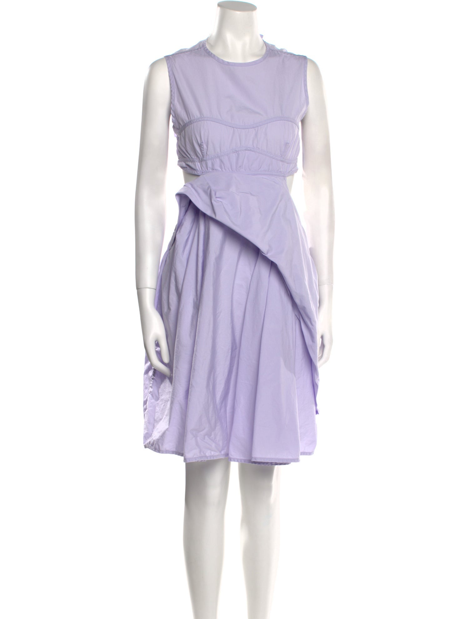 Cecilie Bahnsen Crew Neck Mini Dress