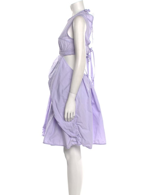 Cecilie Bahnsen Crew Neck Knee-Length Dress