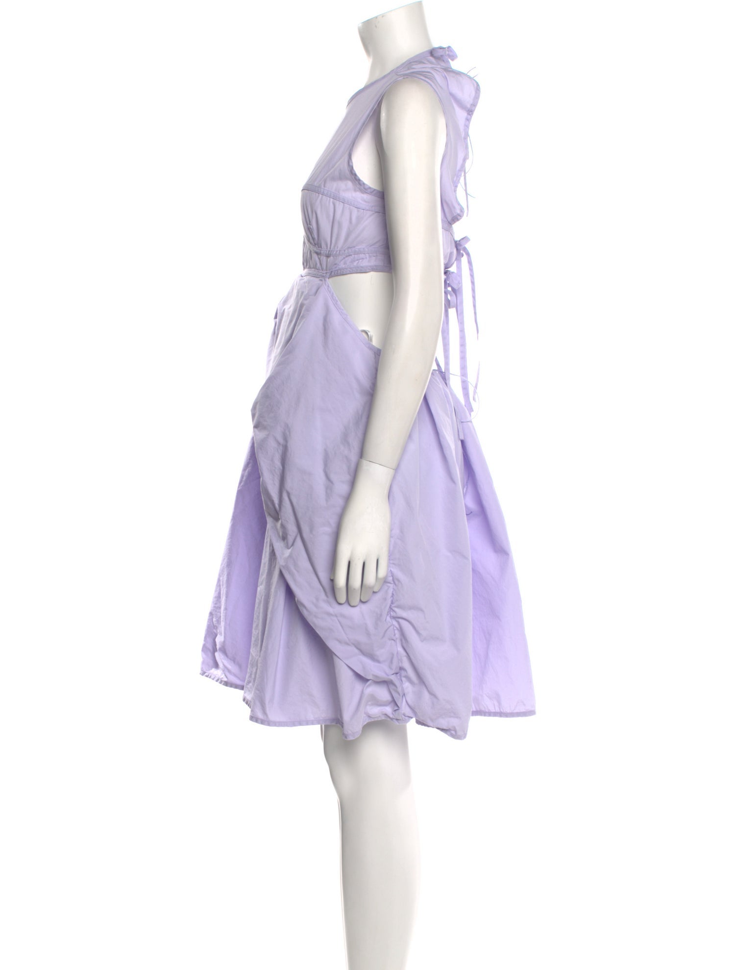 Cecilie Bahnsen Crew Neck Midi Length Dress