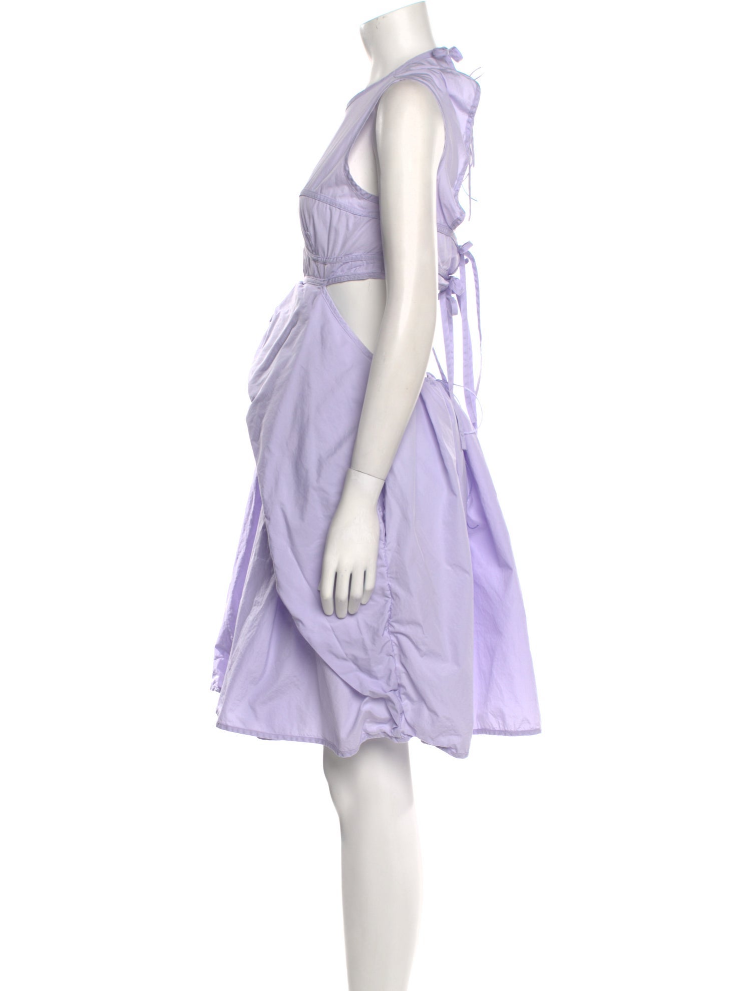 Cecilie Bahnsen Crew Neck Knee-Length Dress