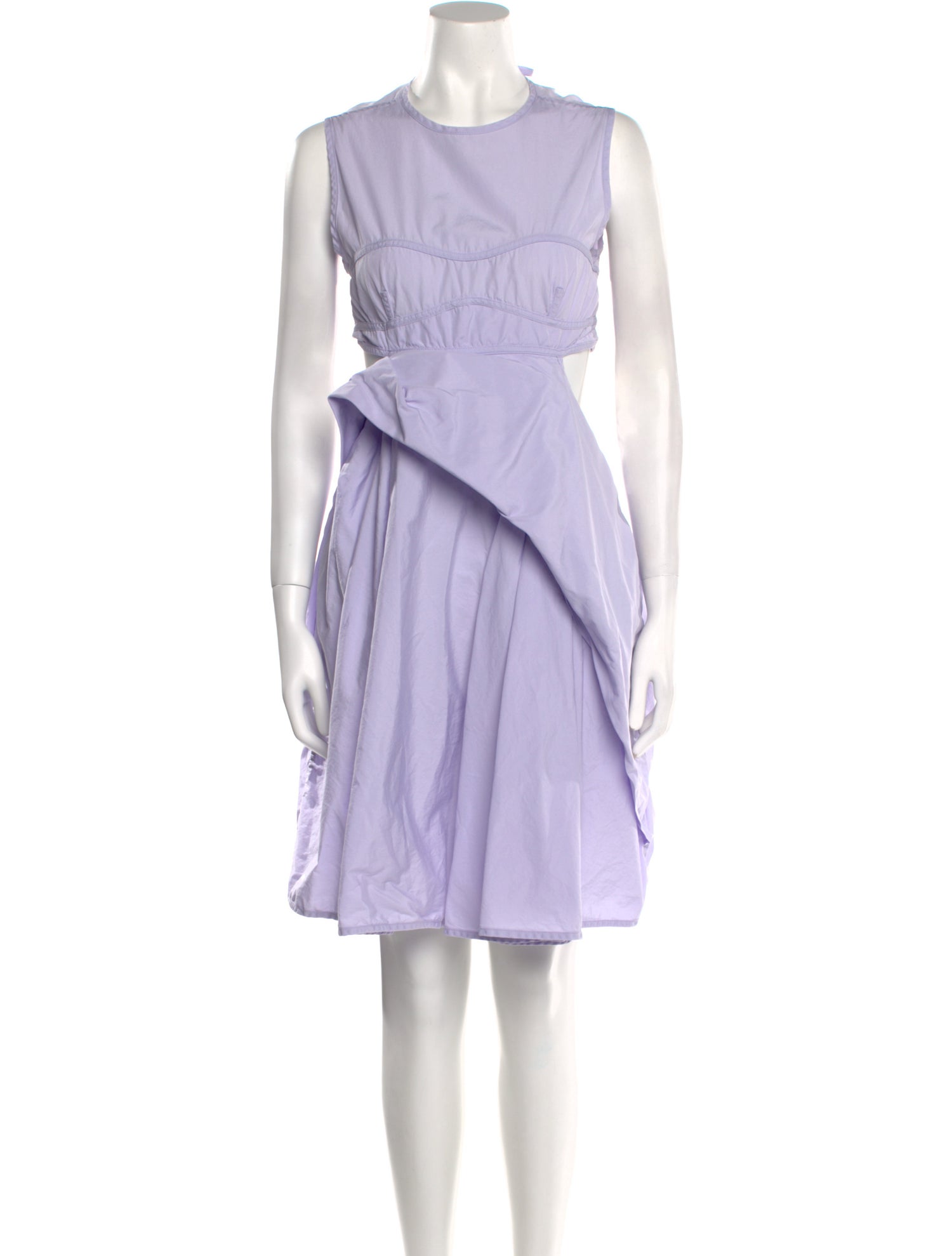 Cecilie Bahnsen Crew Neck Midi Length Dress