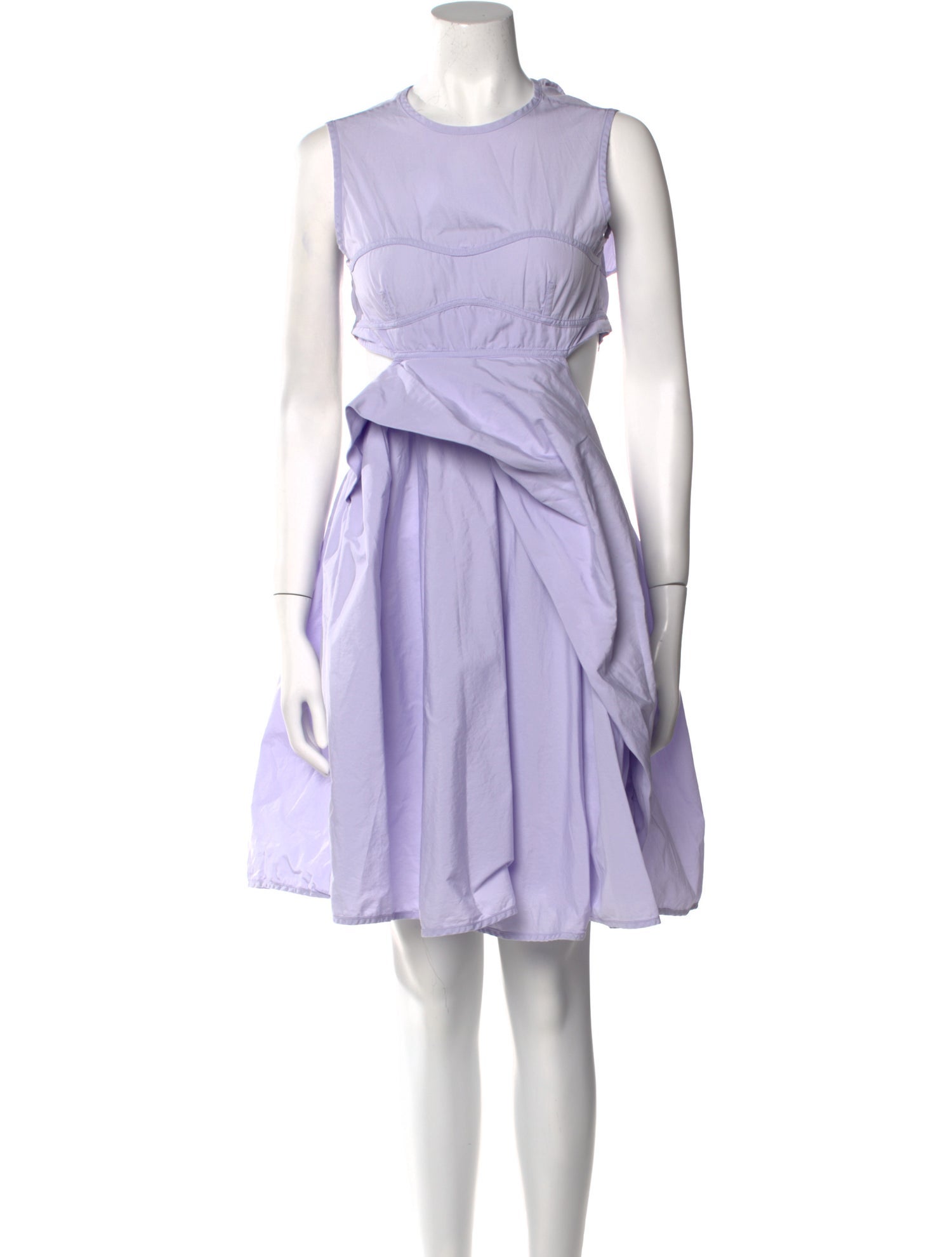 Cecilie Bahnsen Crew Neck Mini Dress