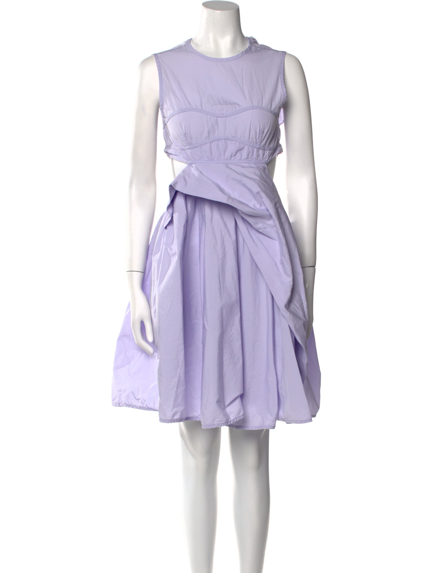 Cecilie Bahnsen Crew Neck Mini Dress