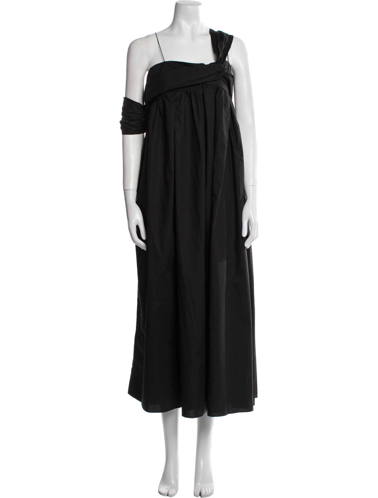 Cecilie Bahnsen Square Neckline Midi Length Dress