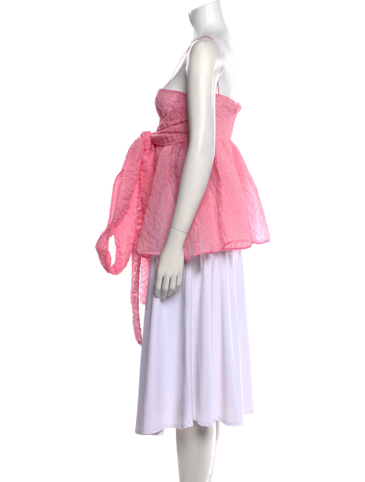 Cecilie Bahnsen Square Neckline Sleeveless Tunic