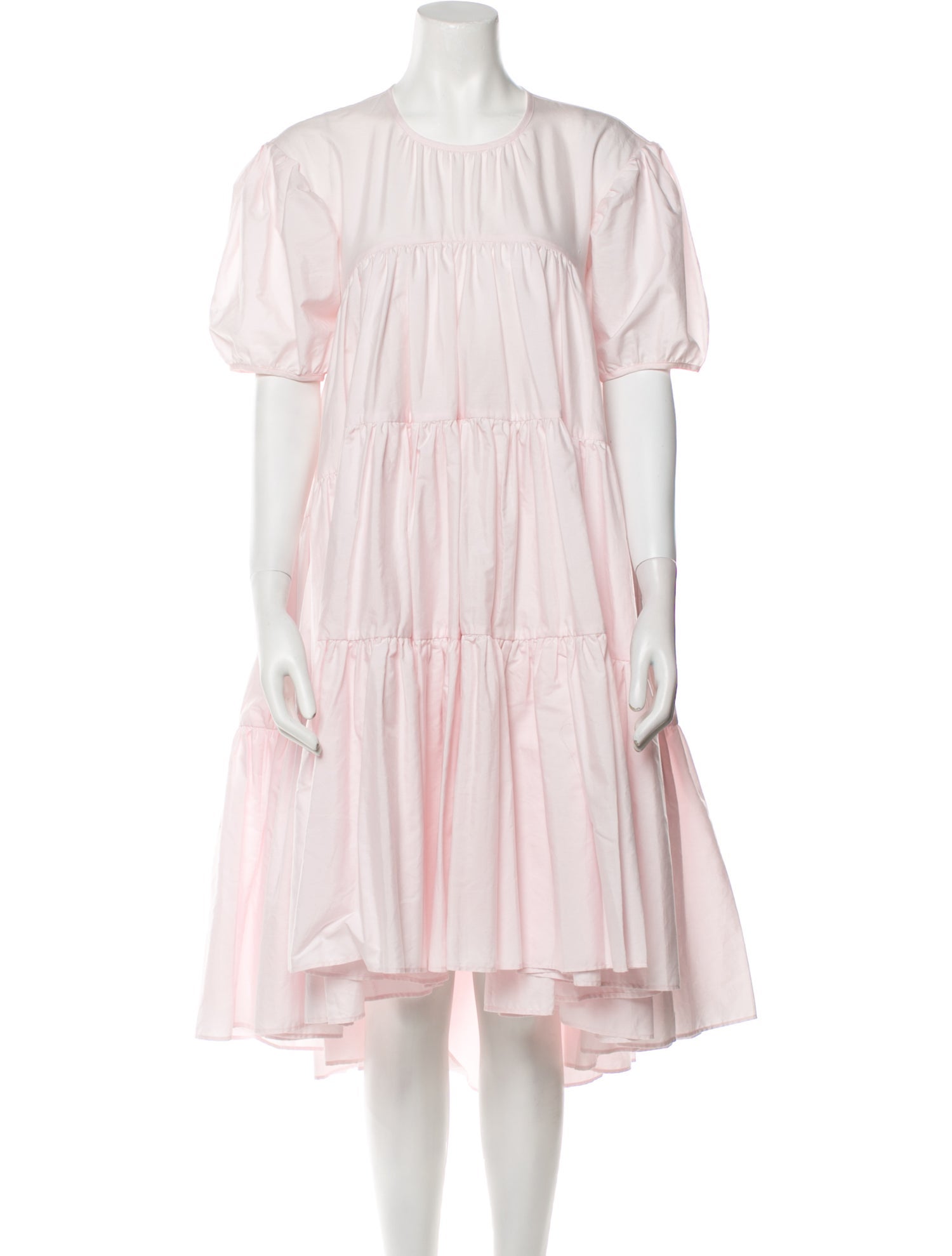 Cecilie Bahnsen Crew Neck Midi Length Dress