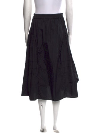 Cecilie Bahnsen Ruffle Embellishment Midi Length Skirt