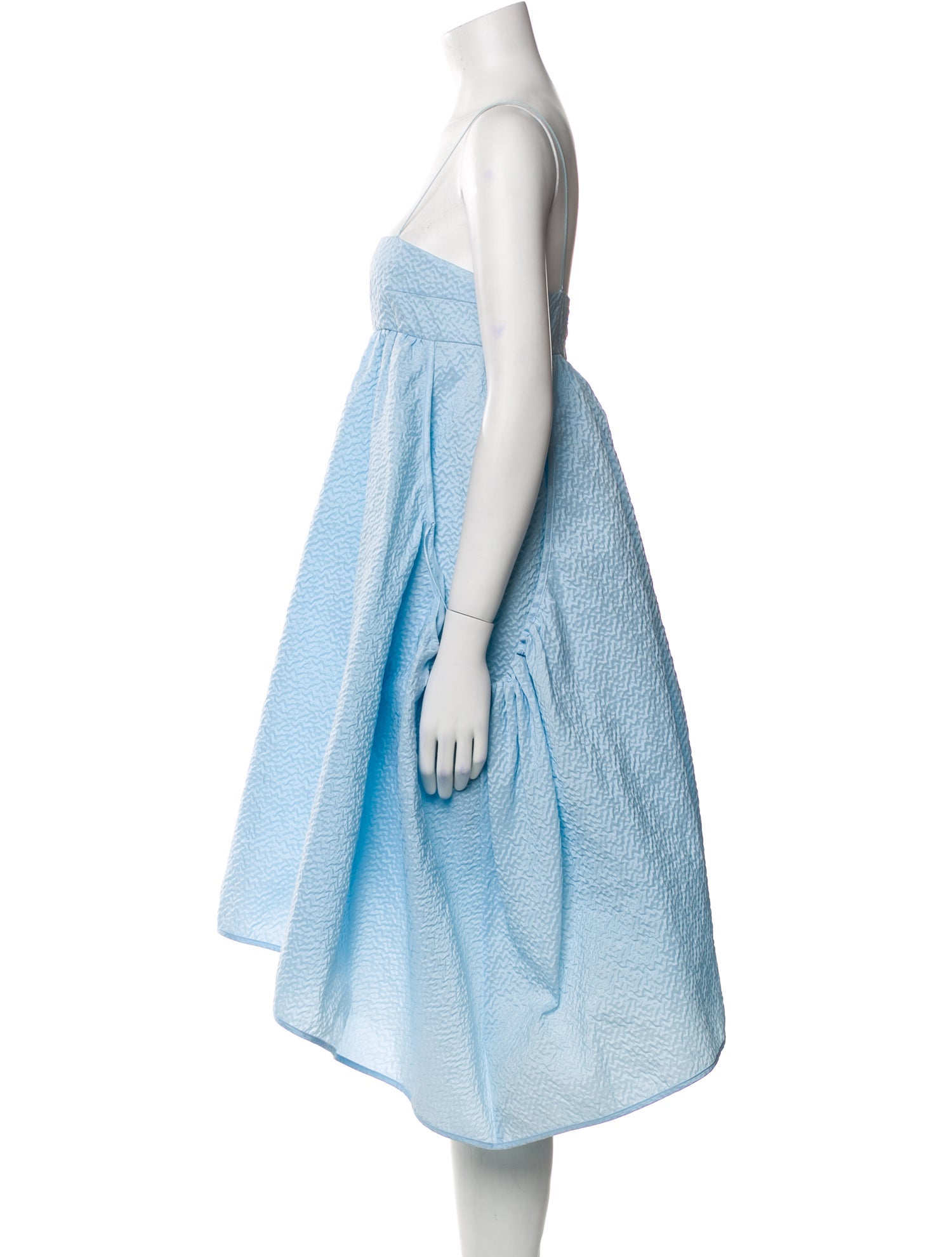 Cecilie Bahnsen Square Neckline Mini Dress