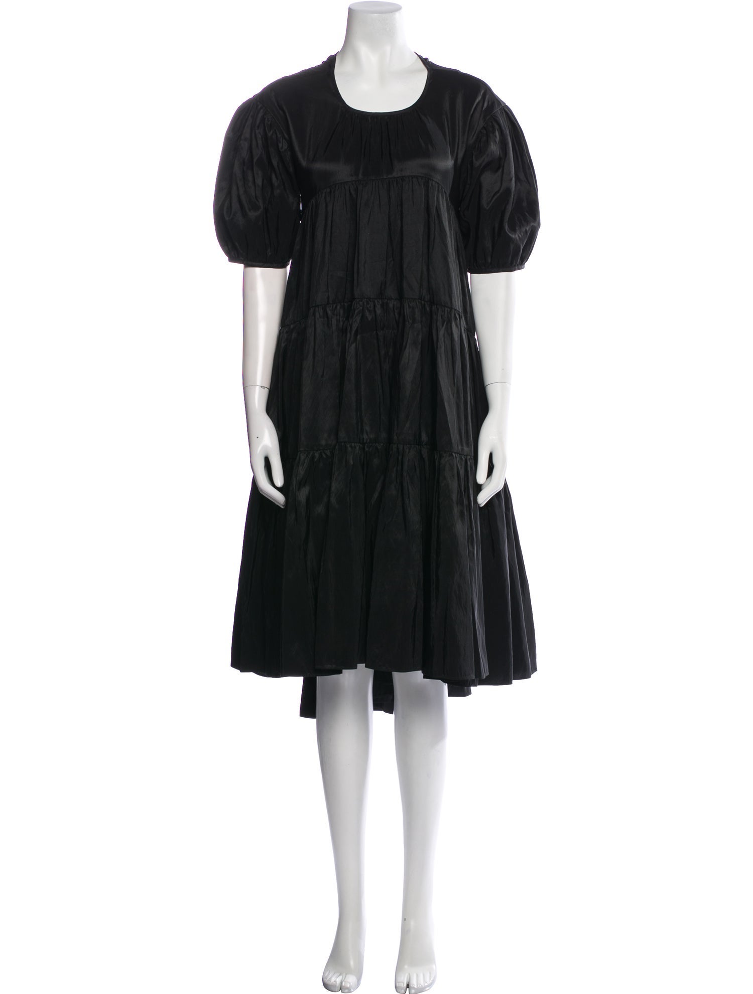 Cecilie Bahnsen Crew Neck Midi Length Dress