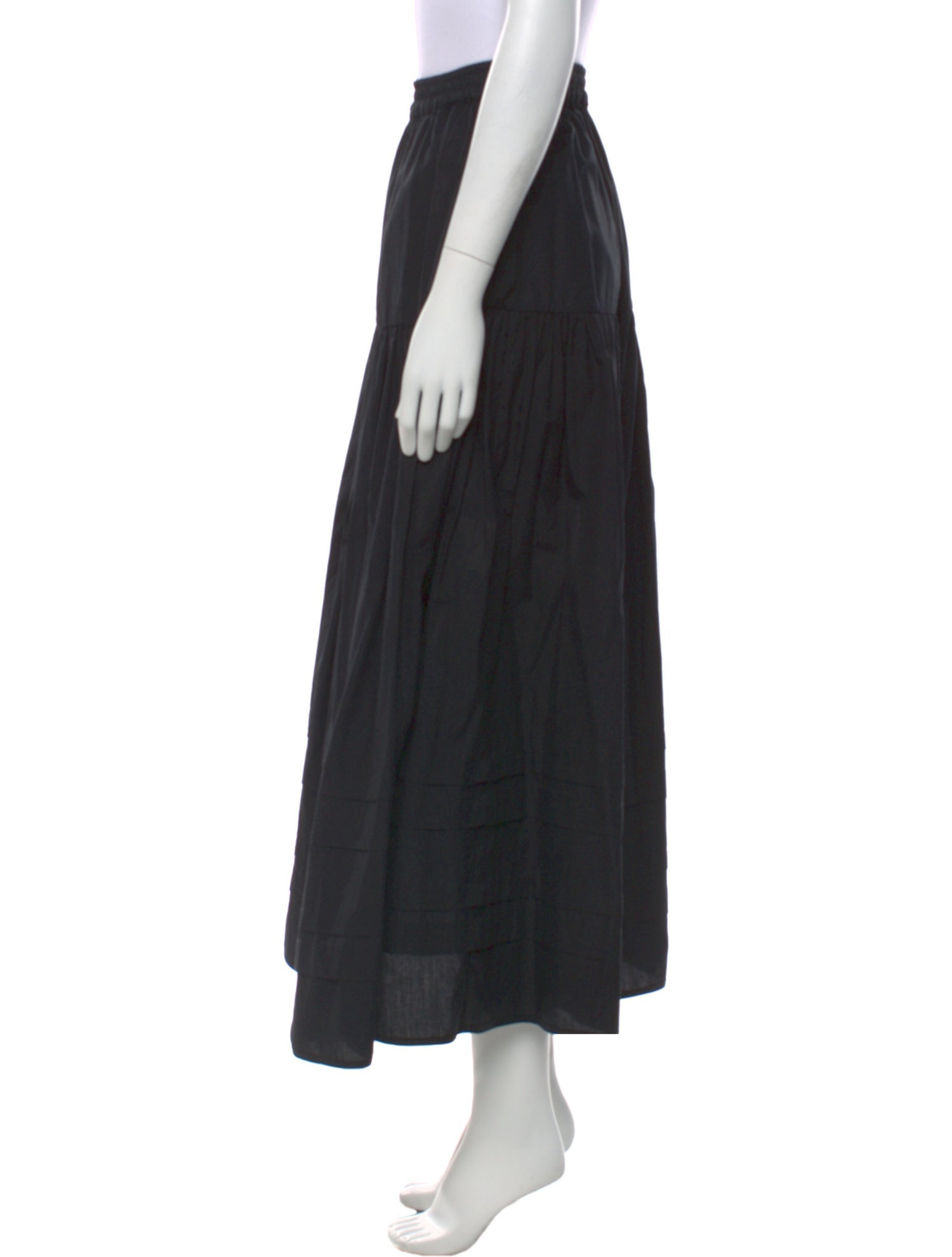 Cecilie Bahnsen Ruffle Embellishment Long Skirt