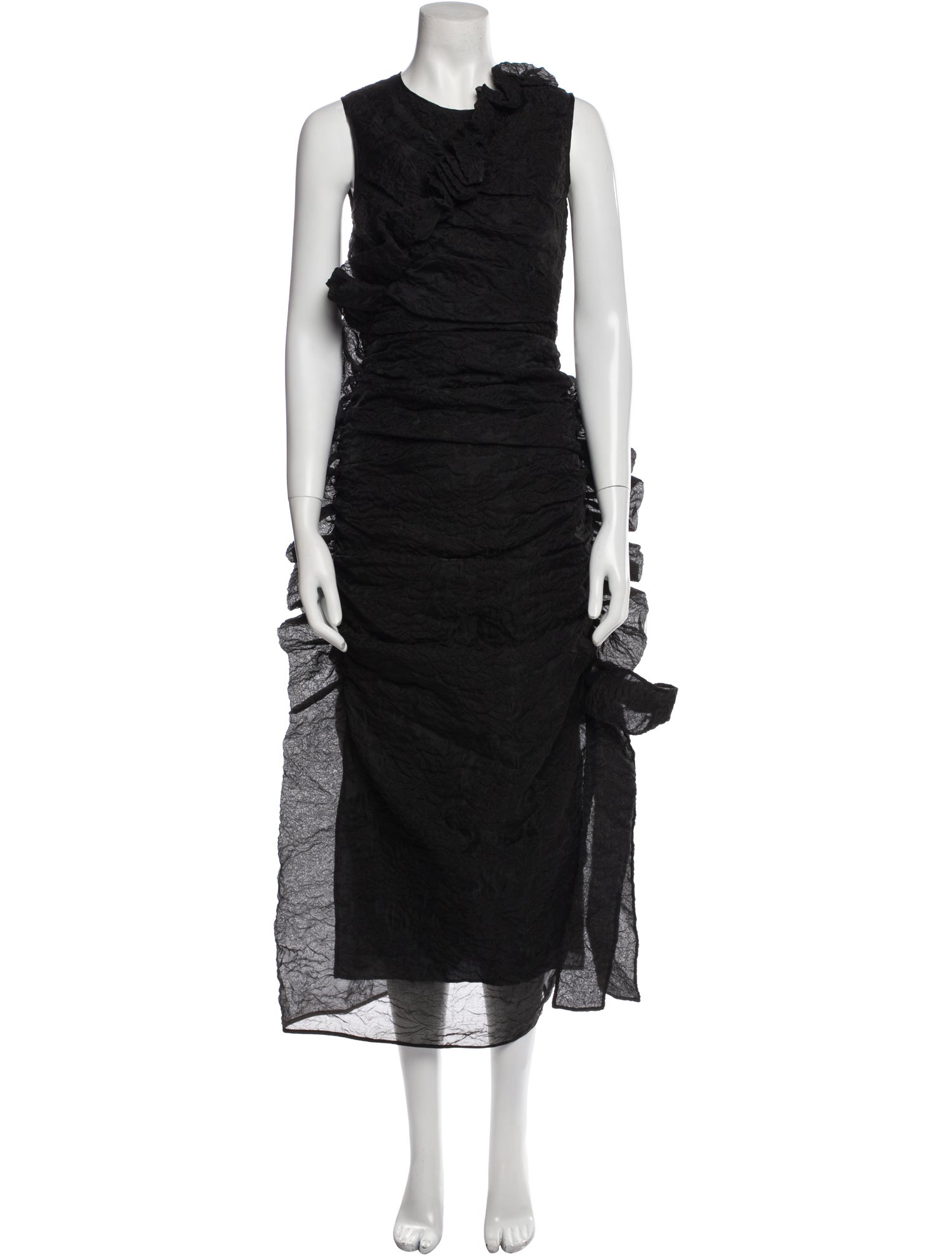 Cecilie Bahnsen Cowl Neck Long Dress