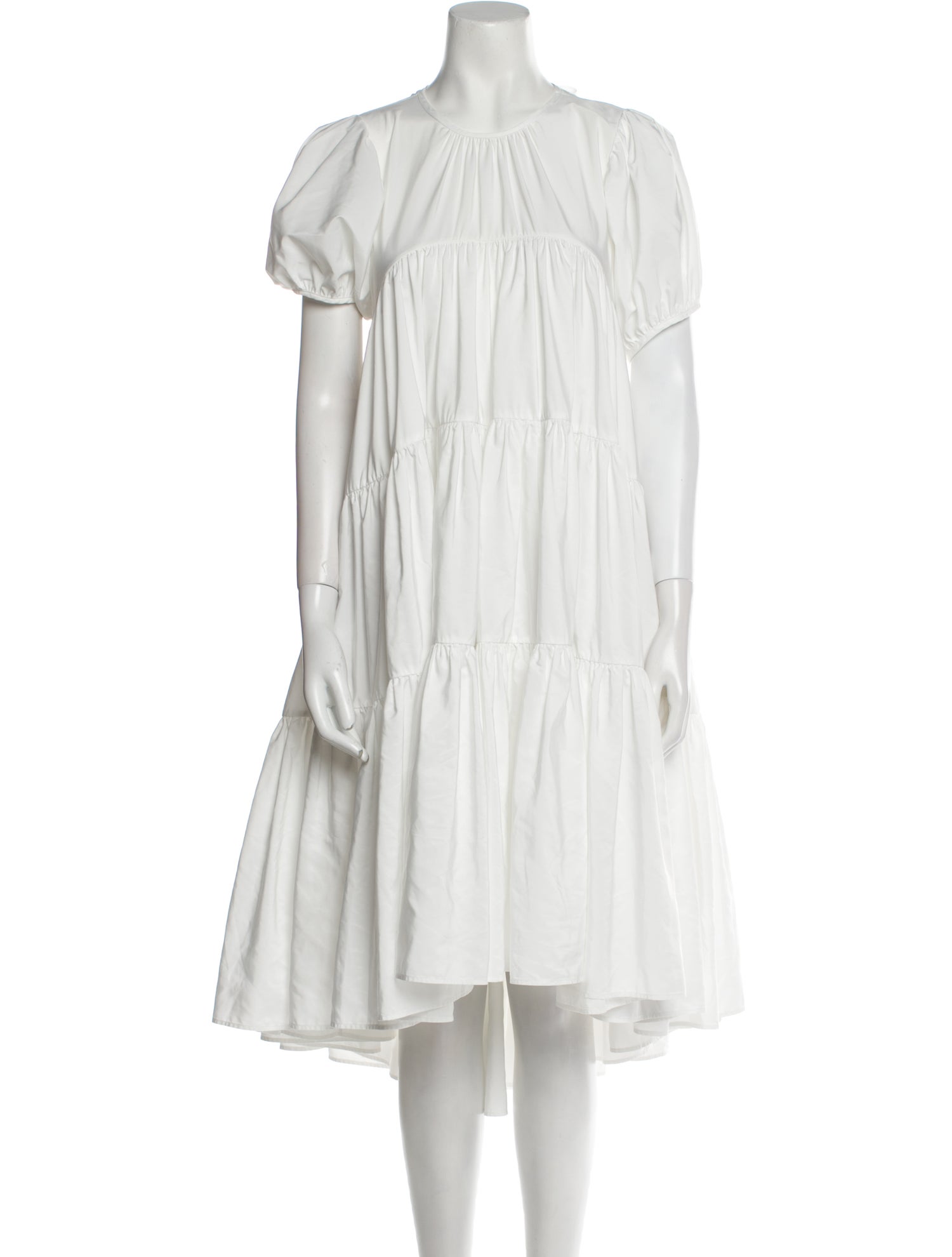 Cecilie Bahnsen Crew Neck Midi Length Dress