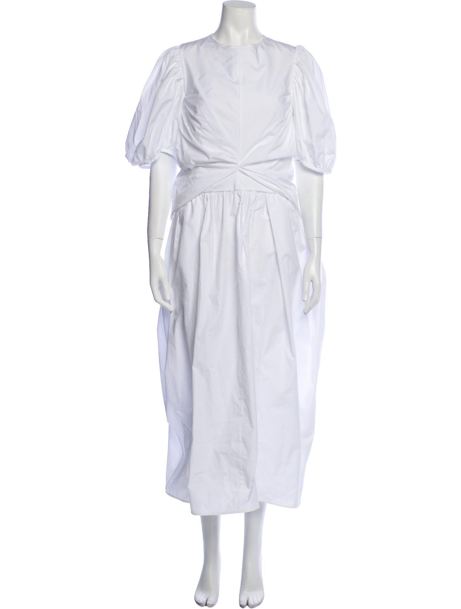 Cecilie Bahnsen Crew Neck Long Dress w/ Tags