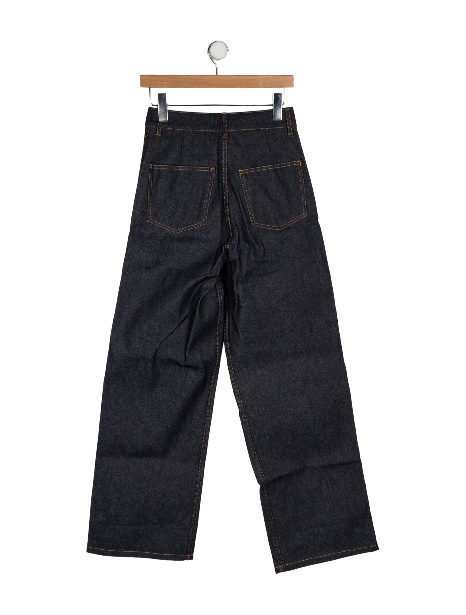 Cecilie Bahnsen High-Rise Wide Leg Jeans