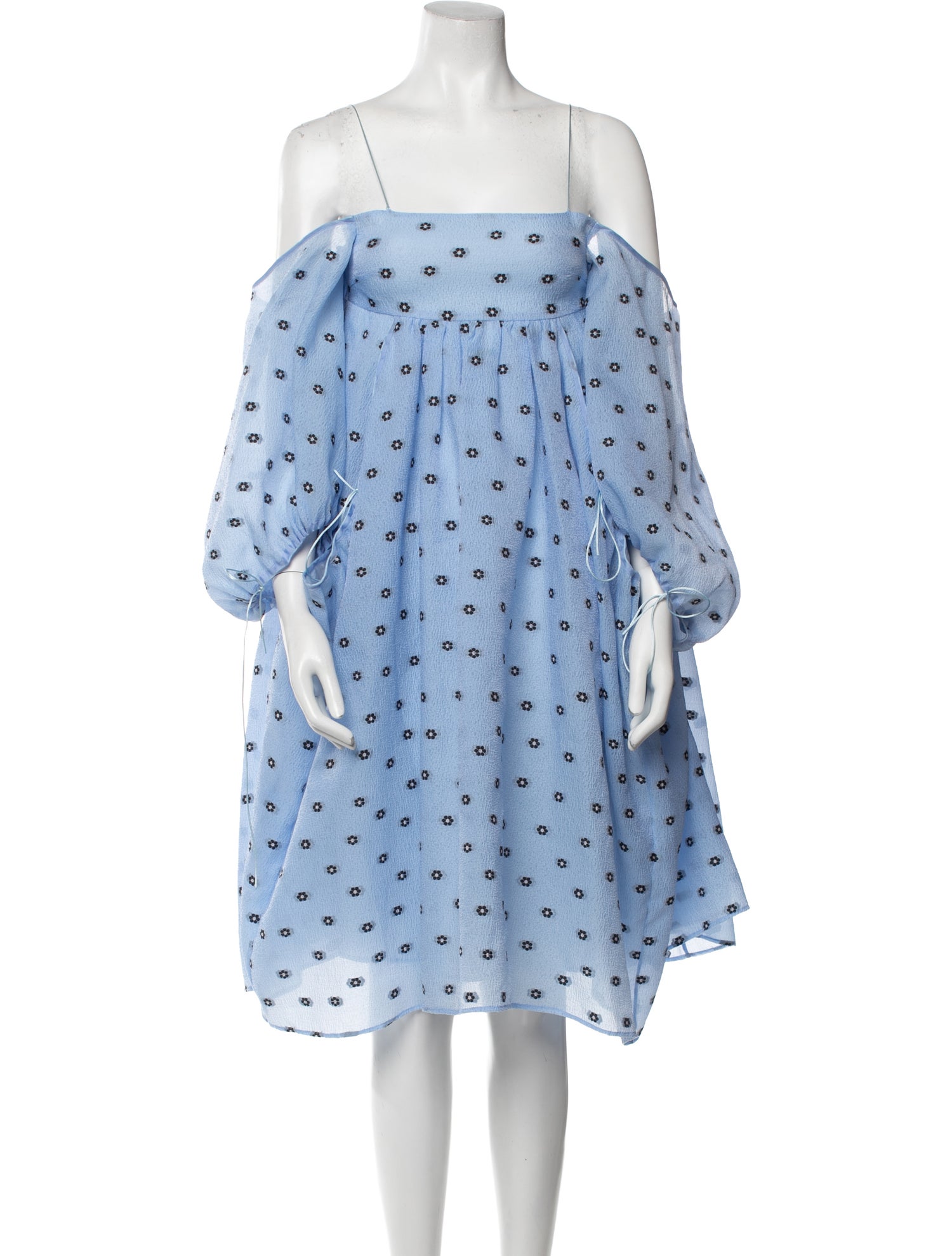 Cecilie Bahnsen Printed Midi Length Dress