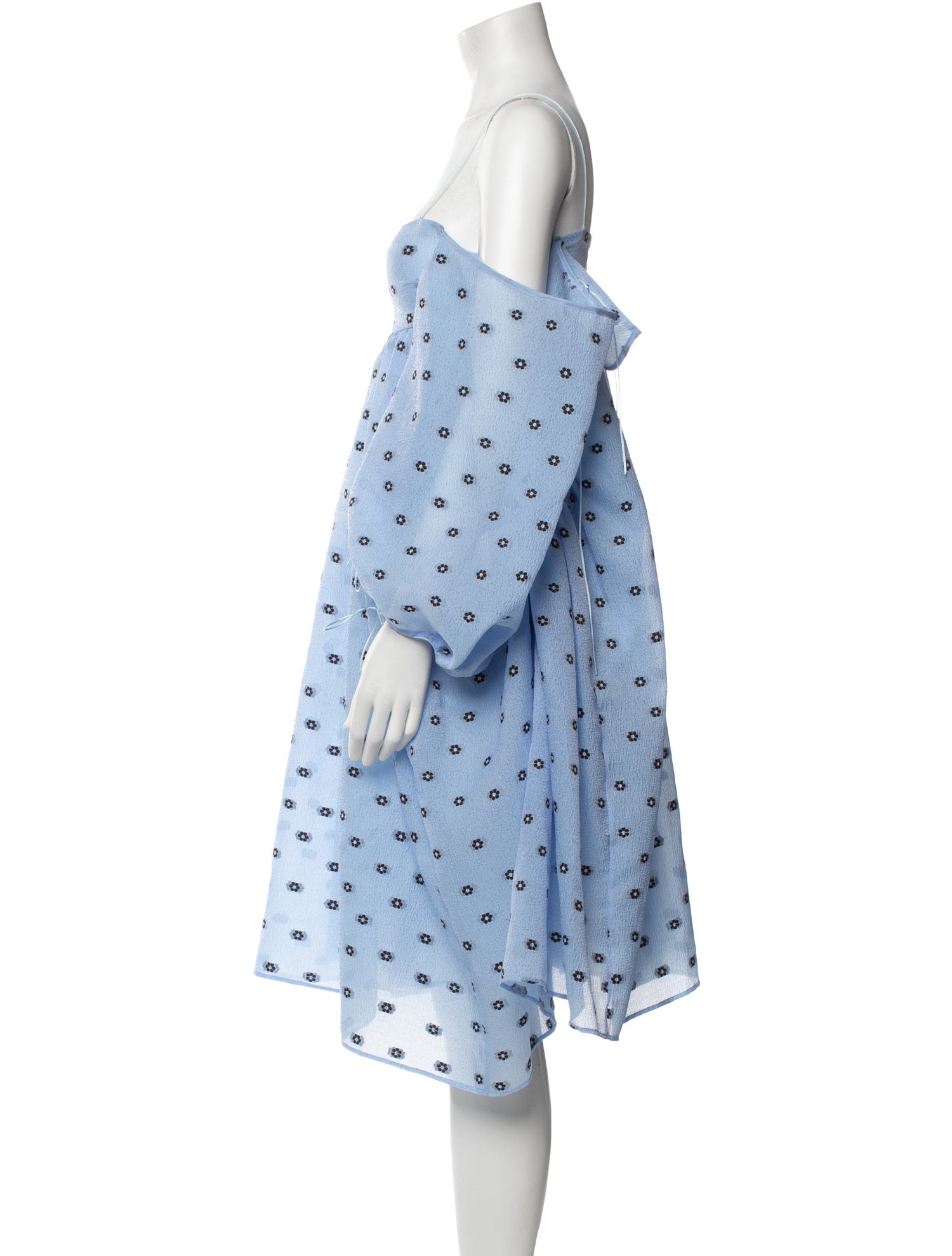 Cecilie Bahnsen Printed Midi Length Dress