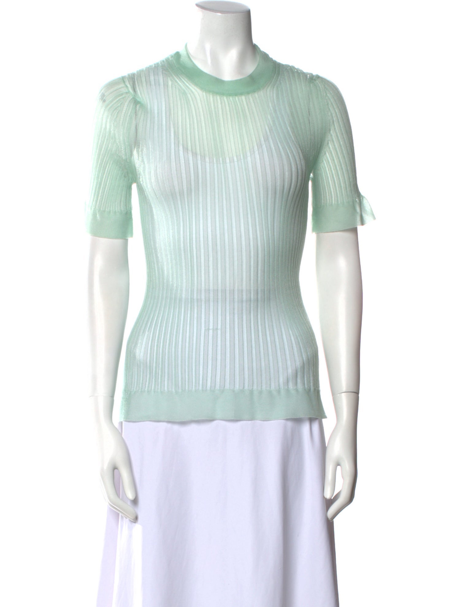 Cecilie Bahnsen Nylon Crew Neck T-Shirt