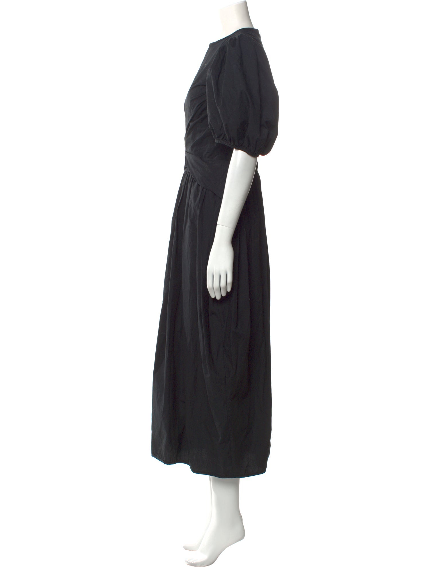 Cecilie Bahnsen Crew Neck Long Dress
