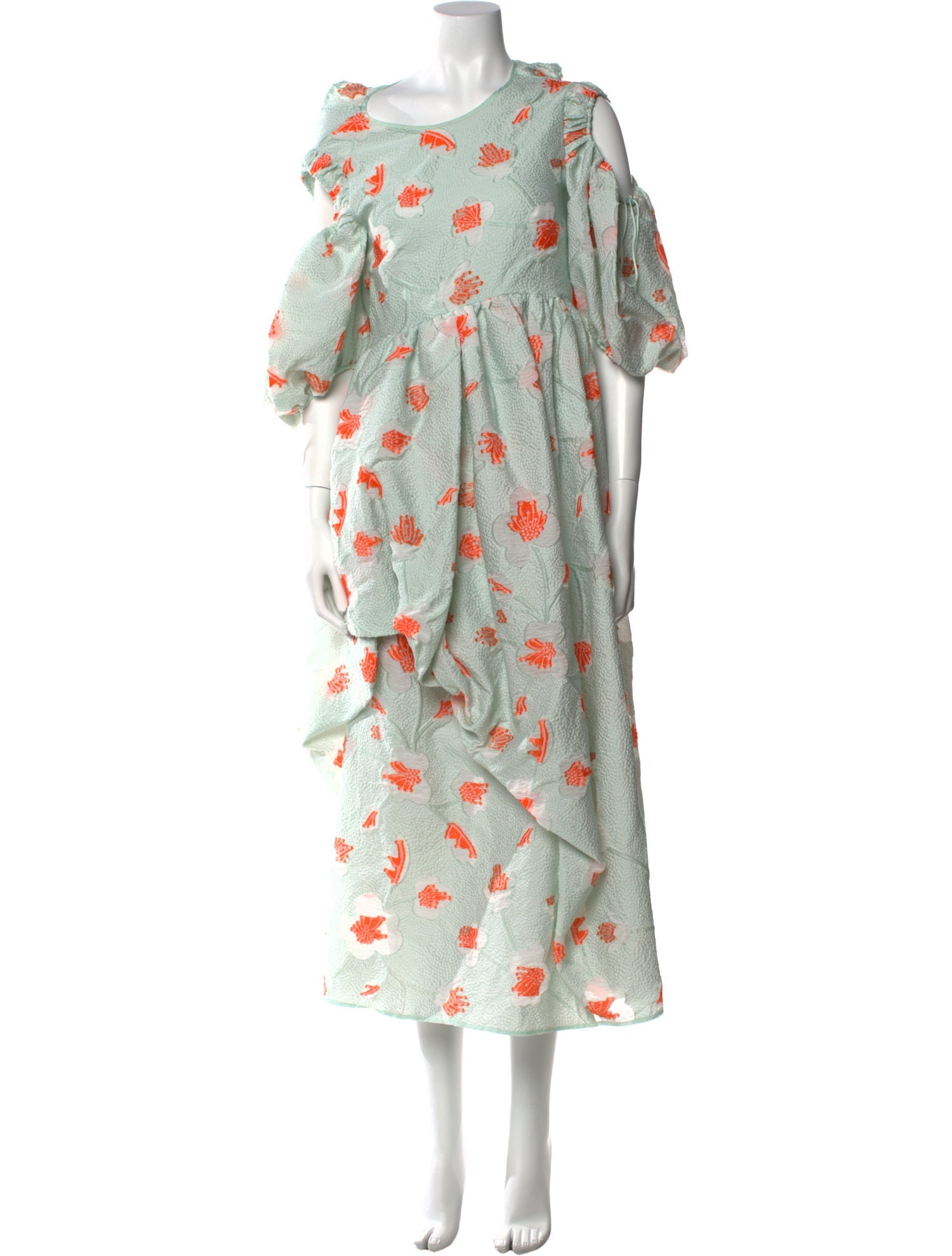 Cecilie Bahnsen Printed Long Dress