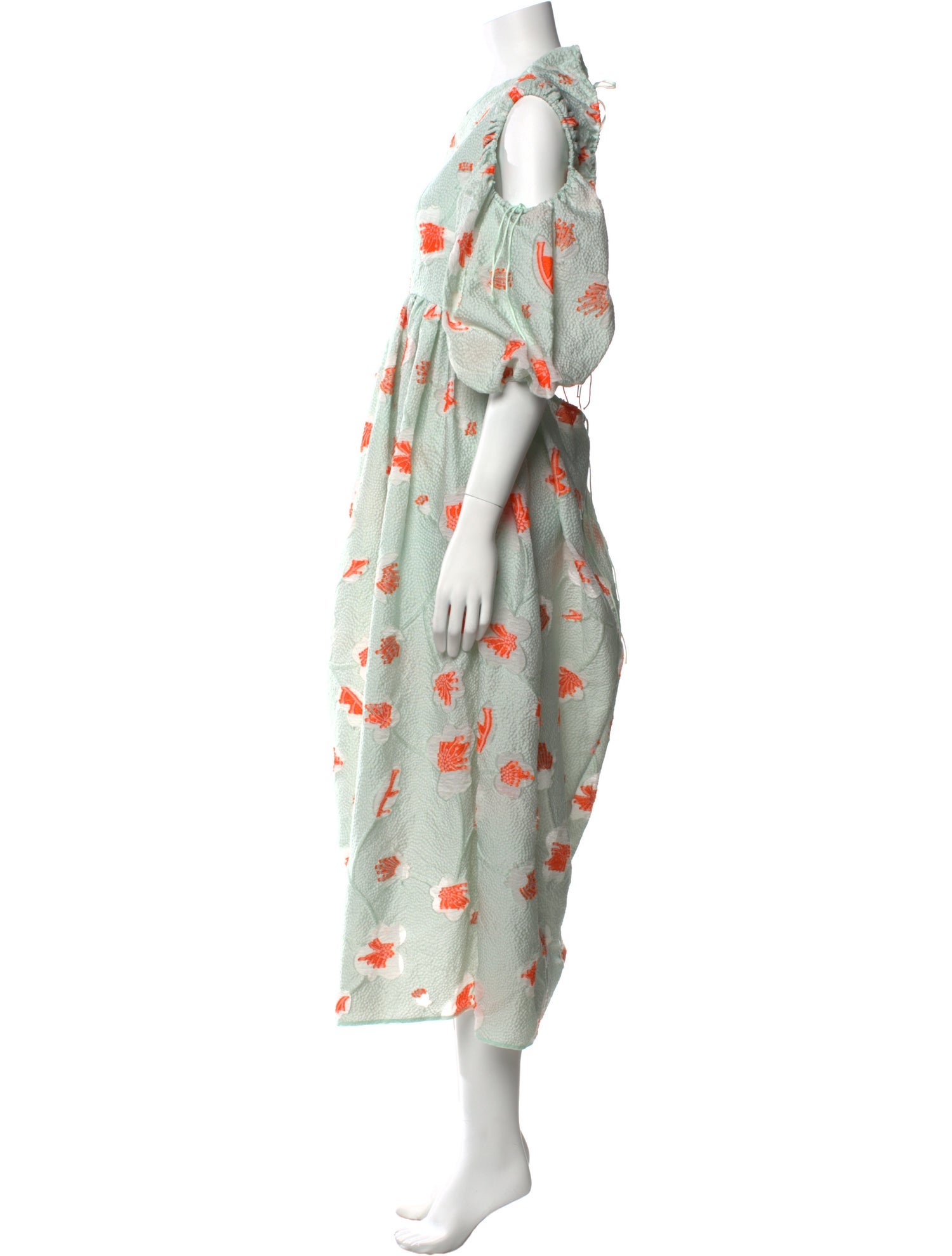 Cecilie Bahnsen Printed Long Dress