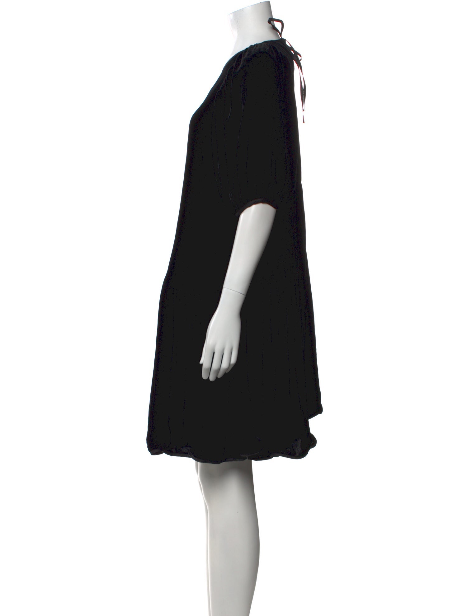Cecilie Bahnsen Crew Neck Knee-Length Dress