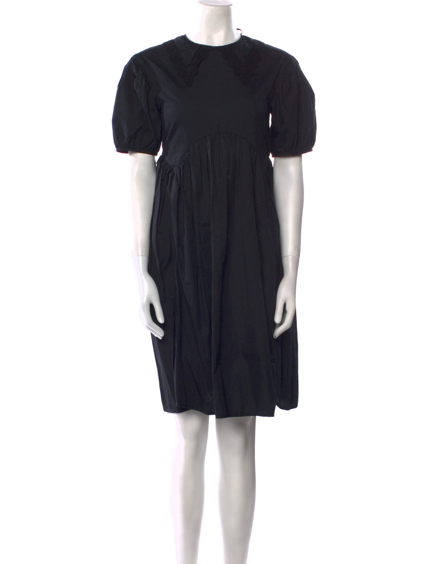 Cecilie Bahnsen Crew Neck Knee-Length Dress