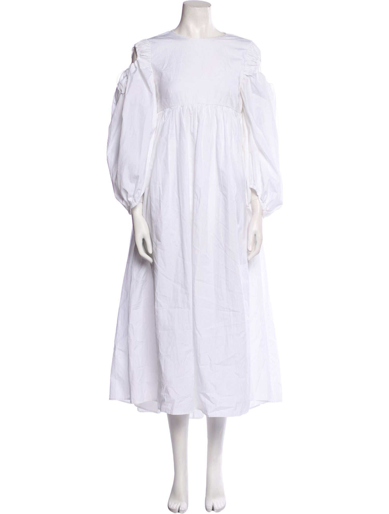 Cecilie Bahnsen Square Neckline Long Dress