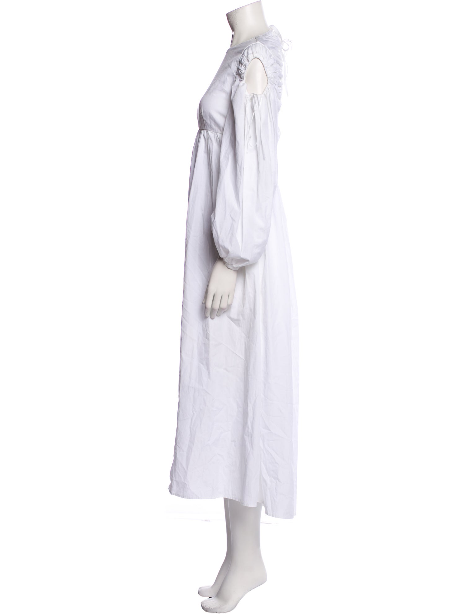 Cecilie Bahnsen Square Neckline Long Dress