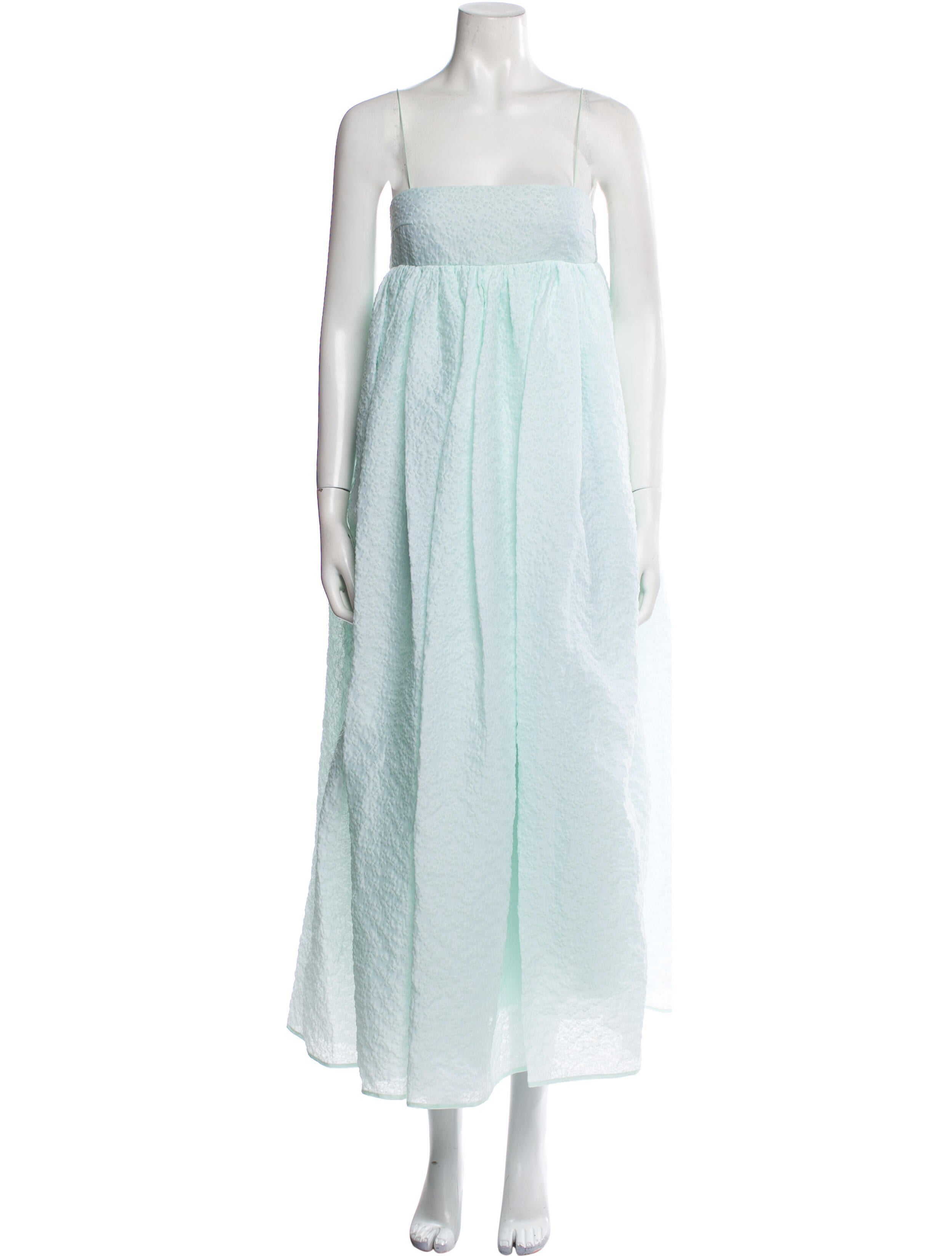 Cecilie Bahnsen Square Neckline Midi Length Dress w/ Tags