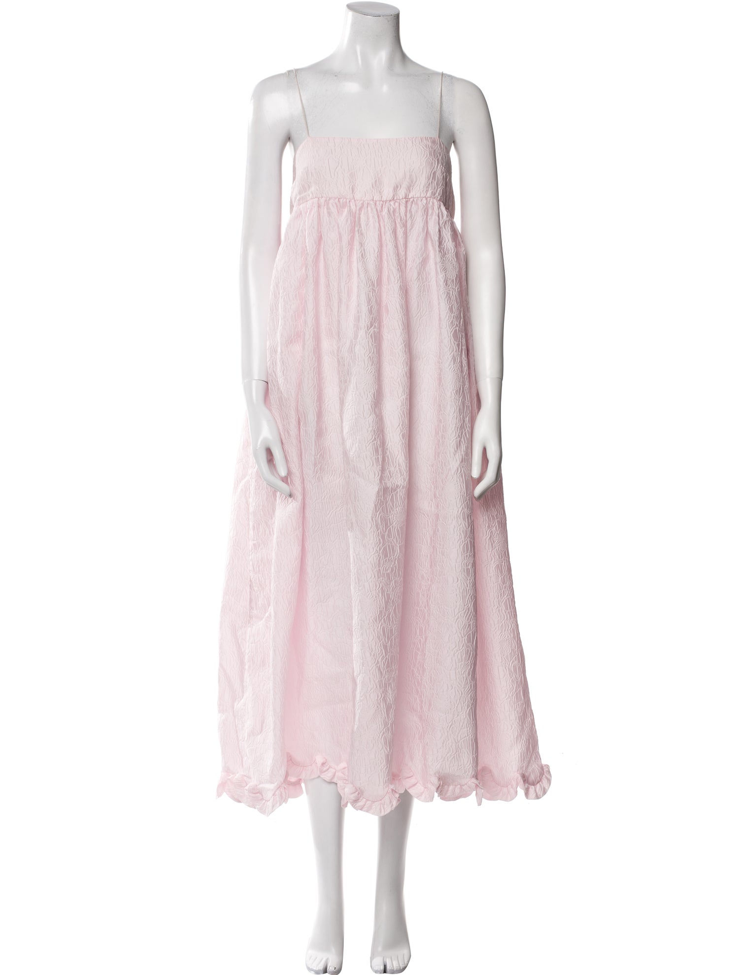 Cecilie Bahnsen Floral Print Long Dress