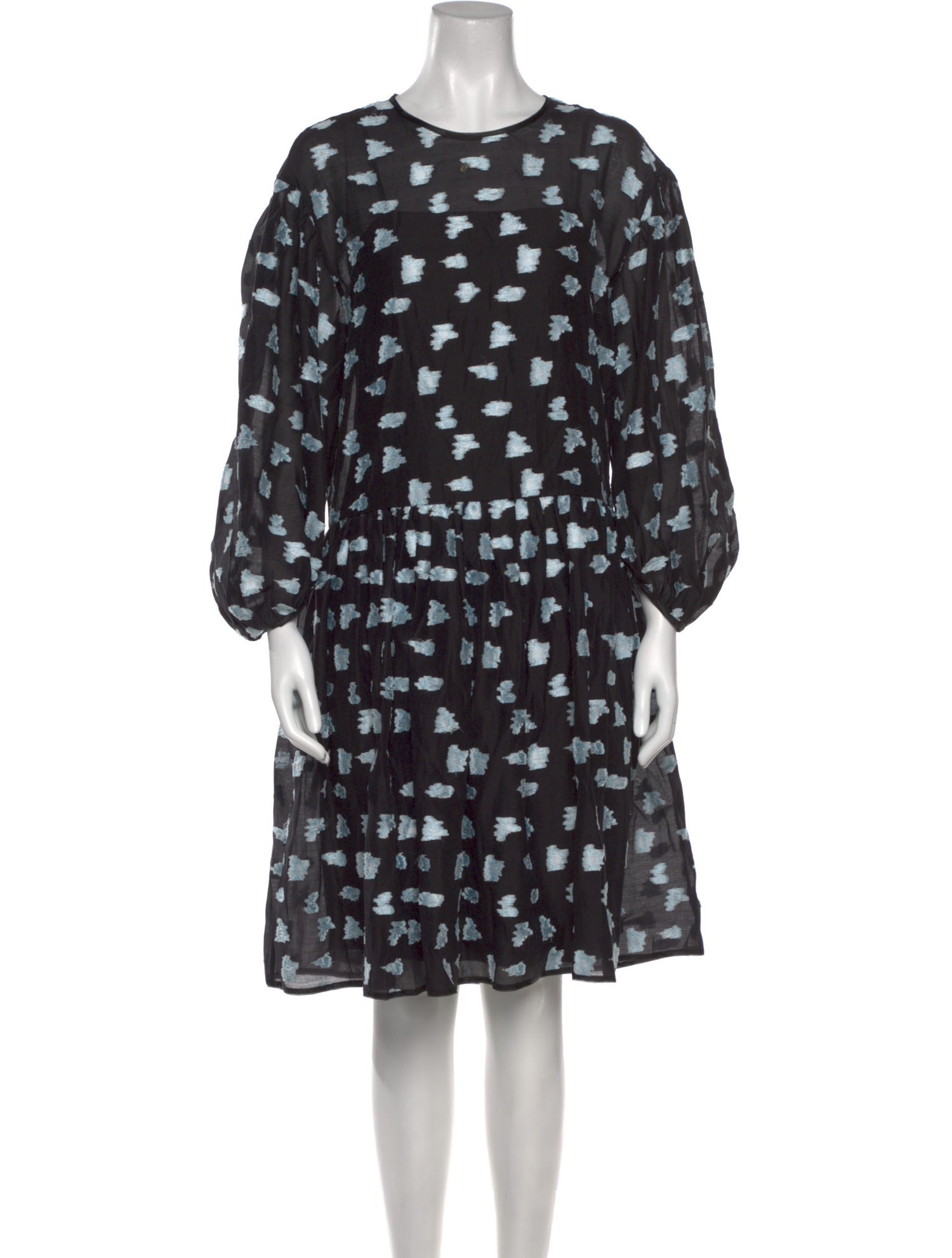 Cecilie Bahnsen Silk Knee-Length Dress