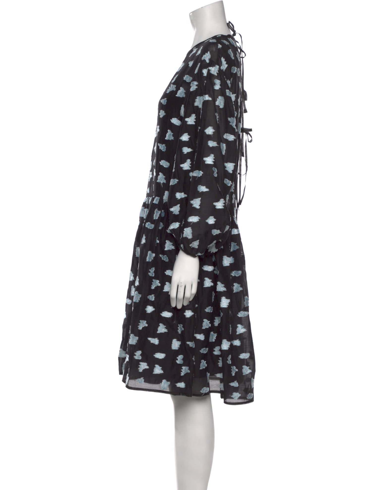 Cecilie Bahnsen Silk Knee-Length Dress