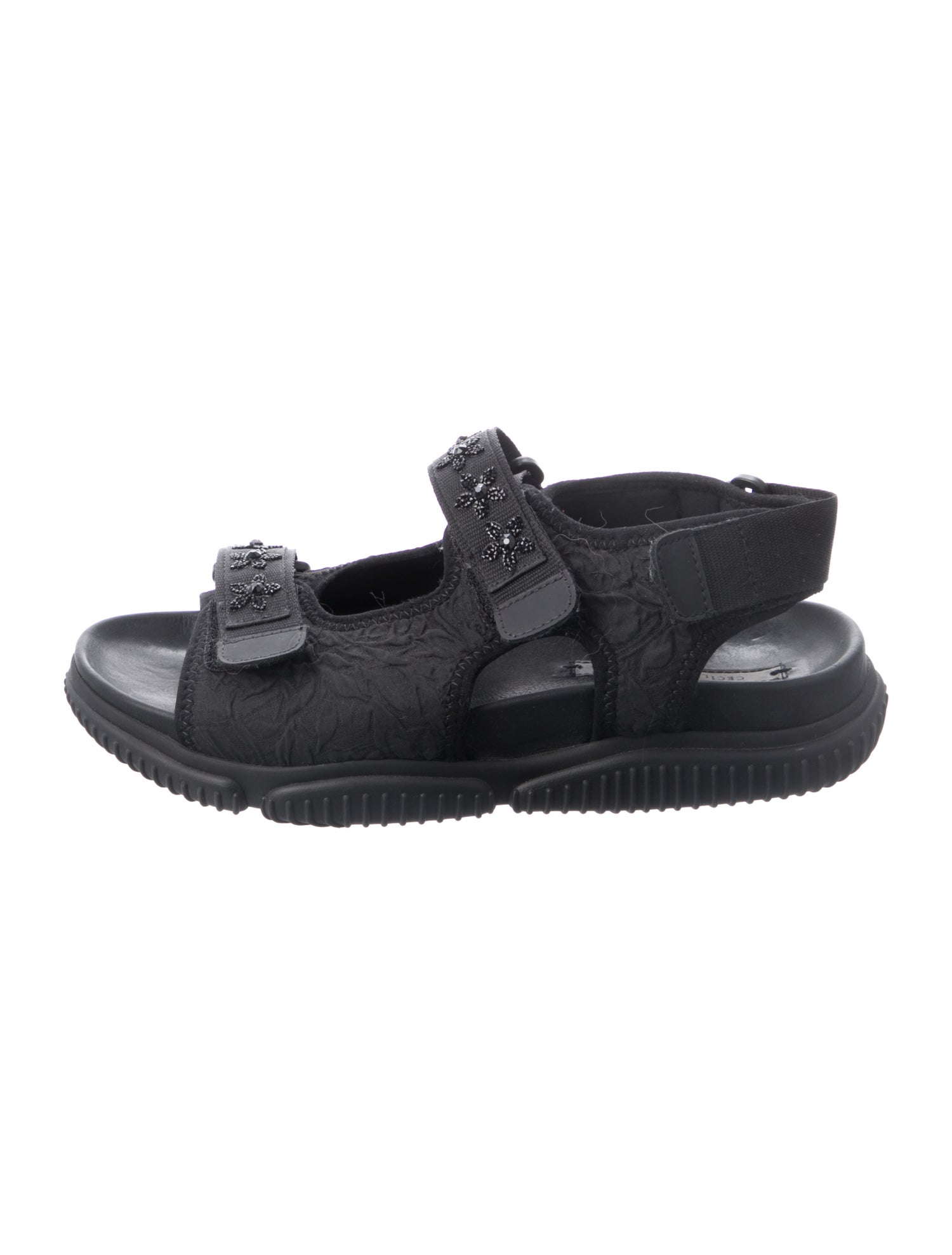 cecilie bahnsen my sandal 37サイズ Cecilie Bahnsen May floral matelassé sandals Cecilie Bahnsen
