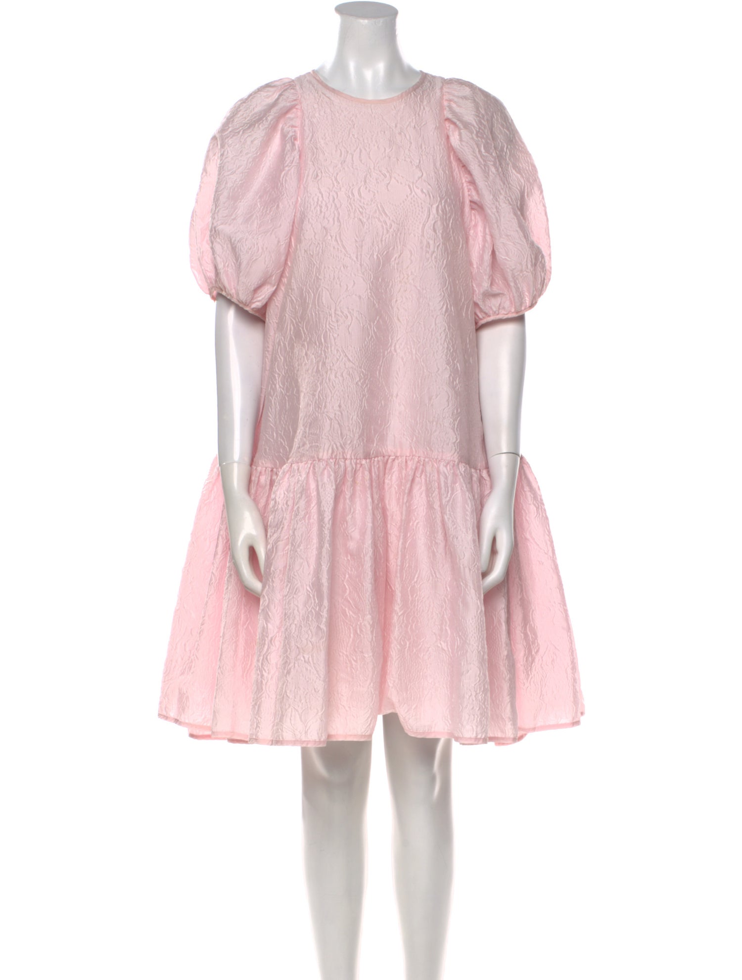 Cecilie Bahnsen Crew Neck Mini Dress
