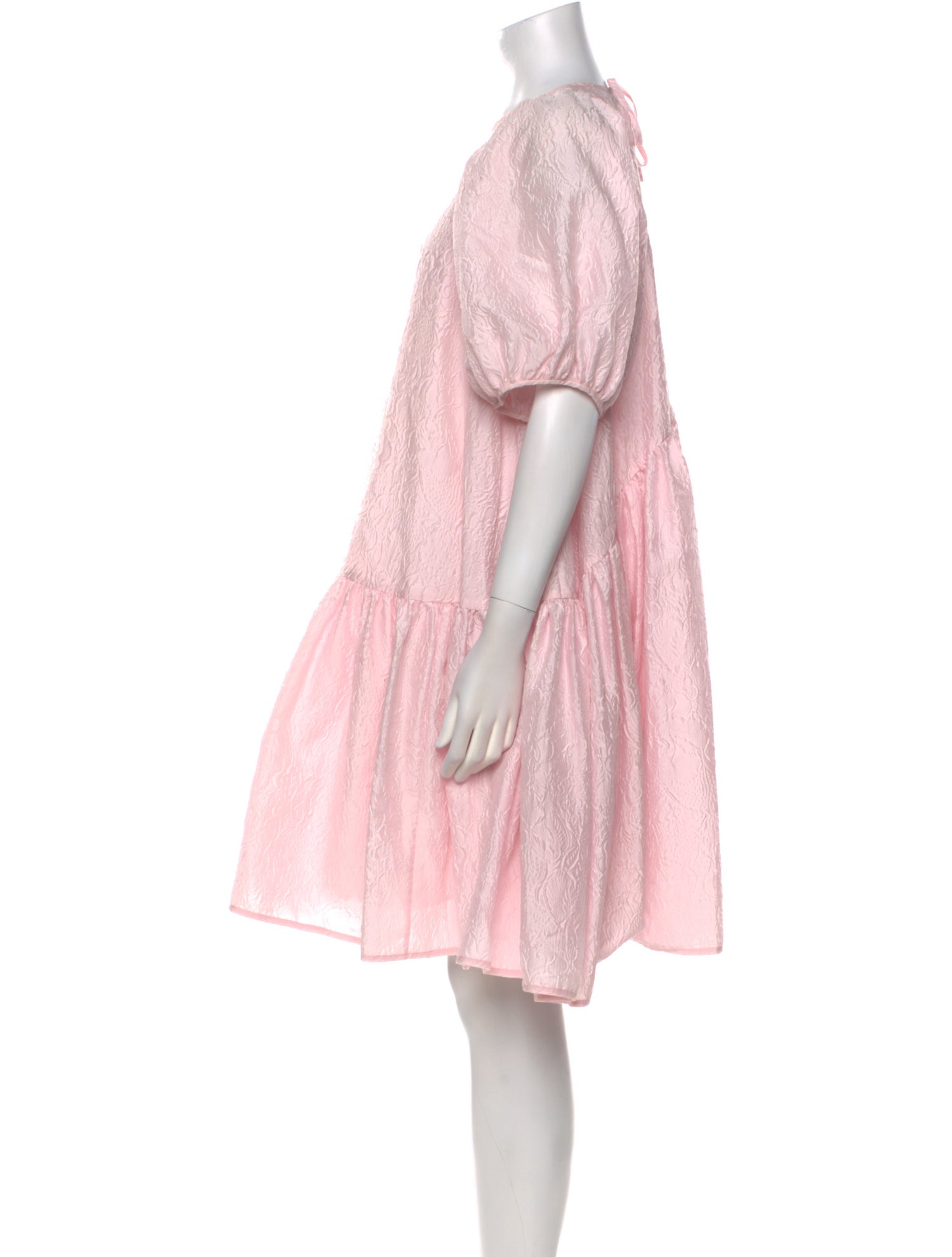 Cecilie Bahnsen Crew Neck Mini Dress