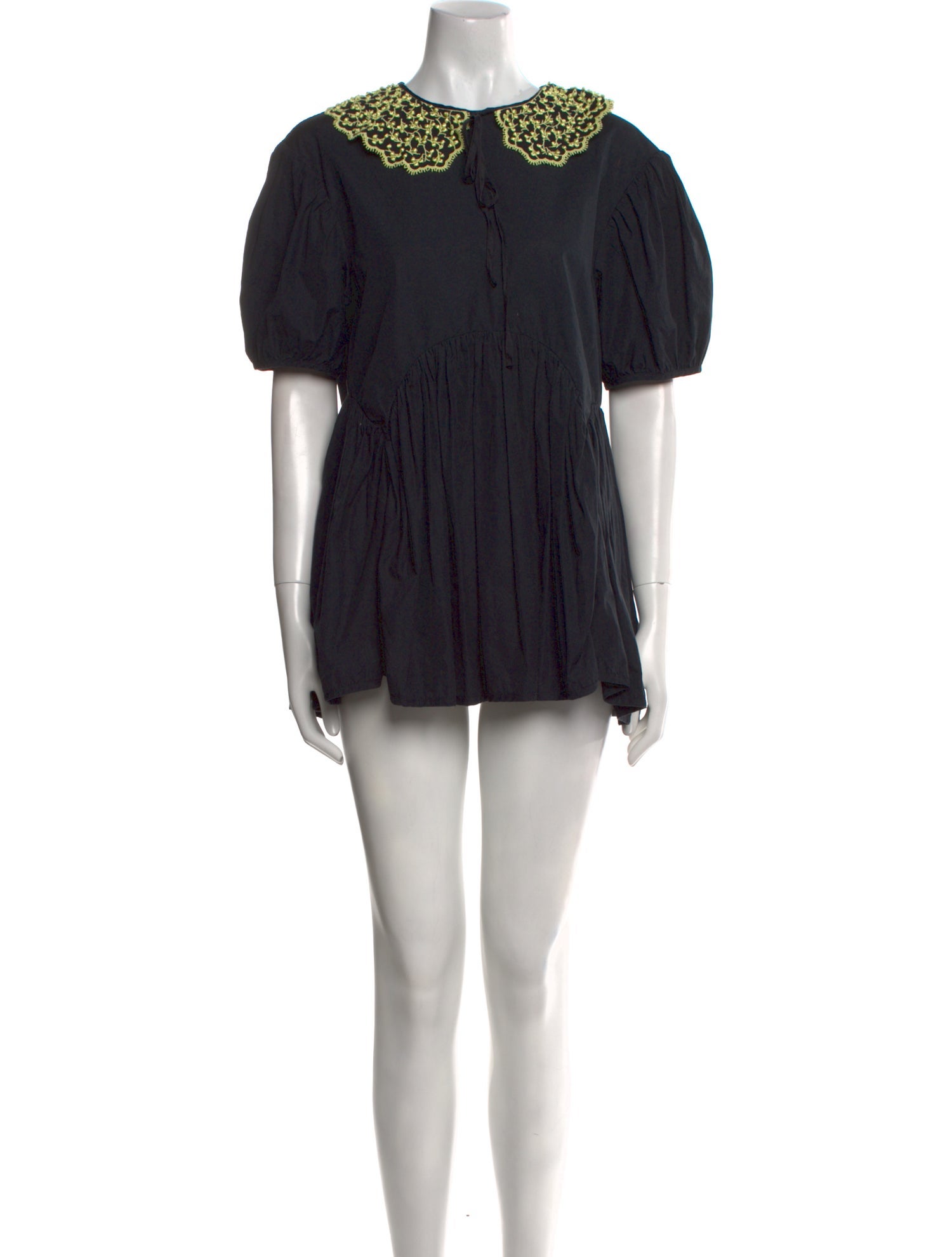 Cecilie Bahnsen Crew Neck Mini Dress