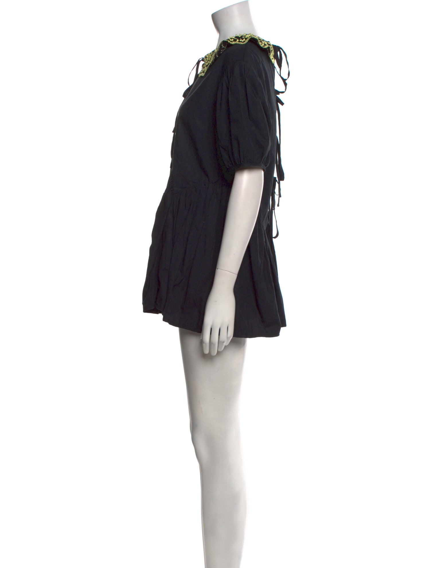 Cecilie Bahnsen Crew Neck Mini Dress