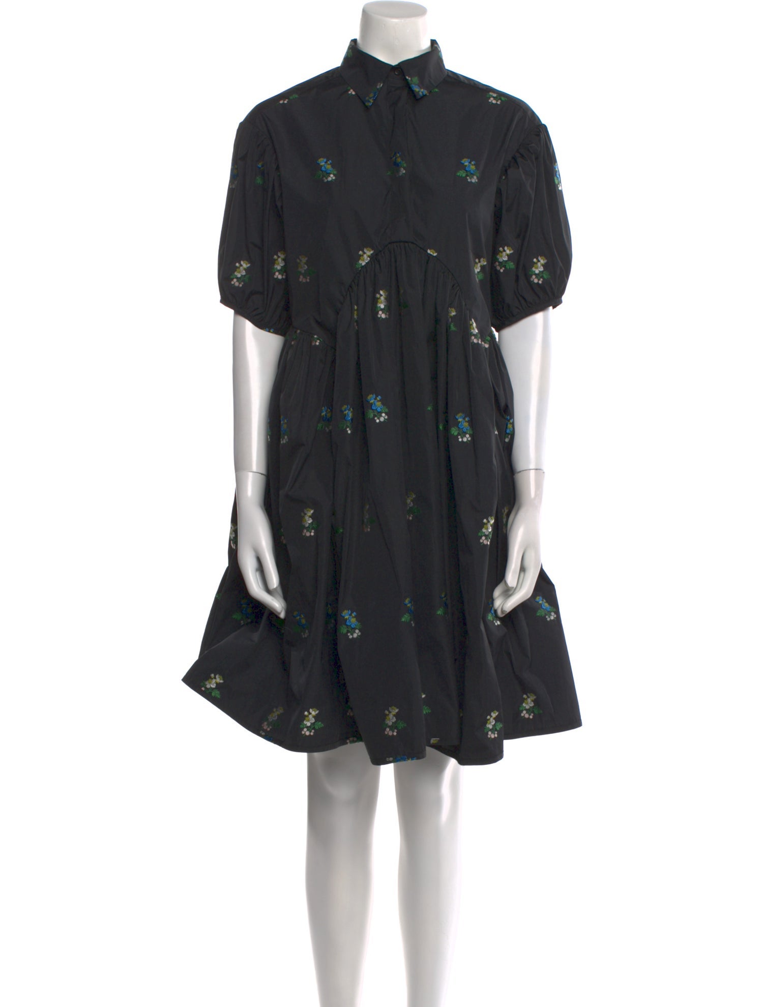 Cecilie Bahnsen Floral Print Knee-Length Dress w/ Tags